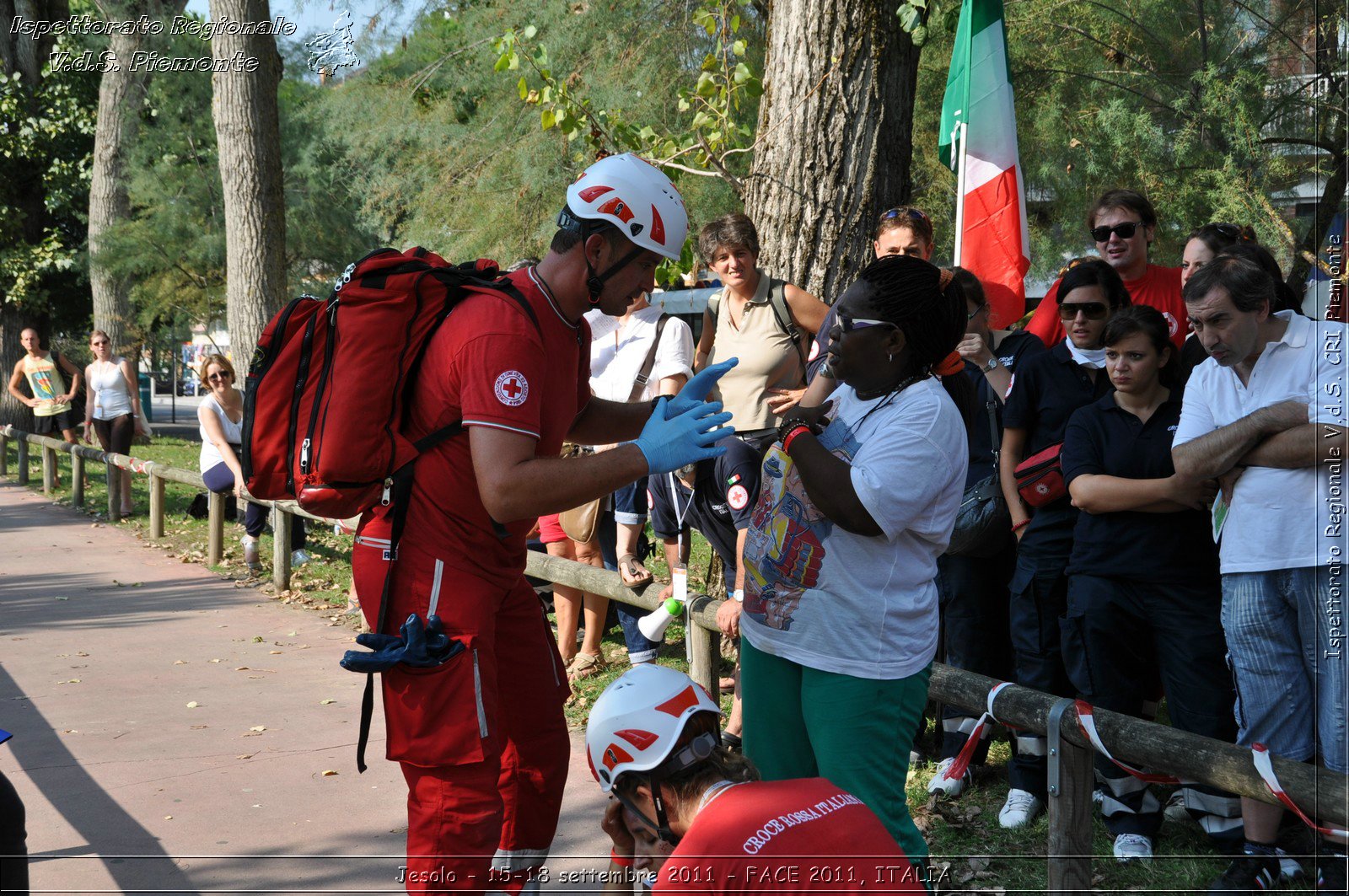 Jesolo - 15-18 settembre 2011 - FACE 2011, ITALIA -  Croce Rossa Italiana - Ispettorato Regionale Volontari del Soccorso Piemonte