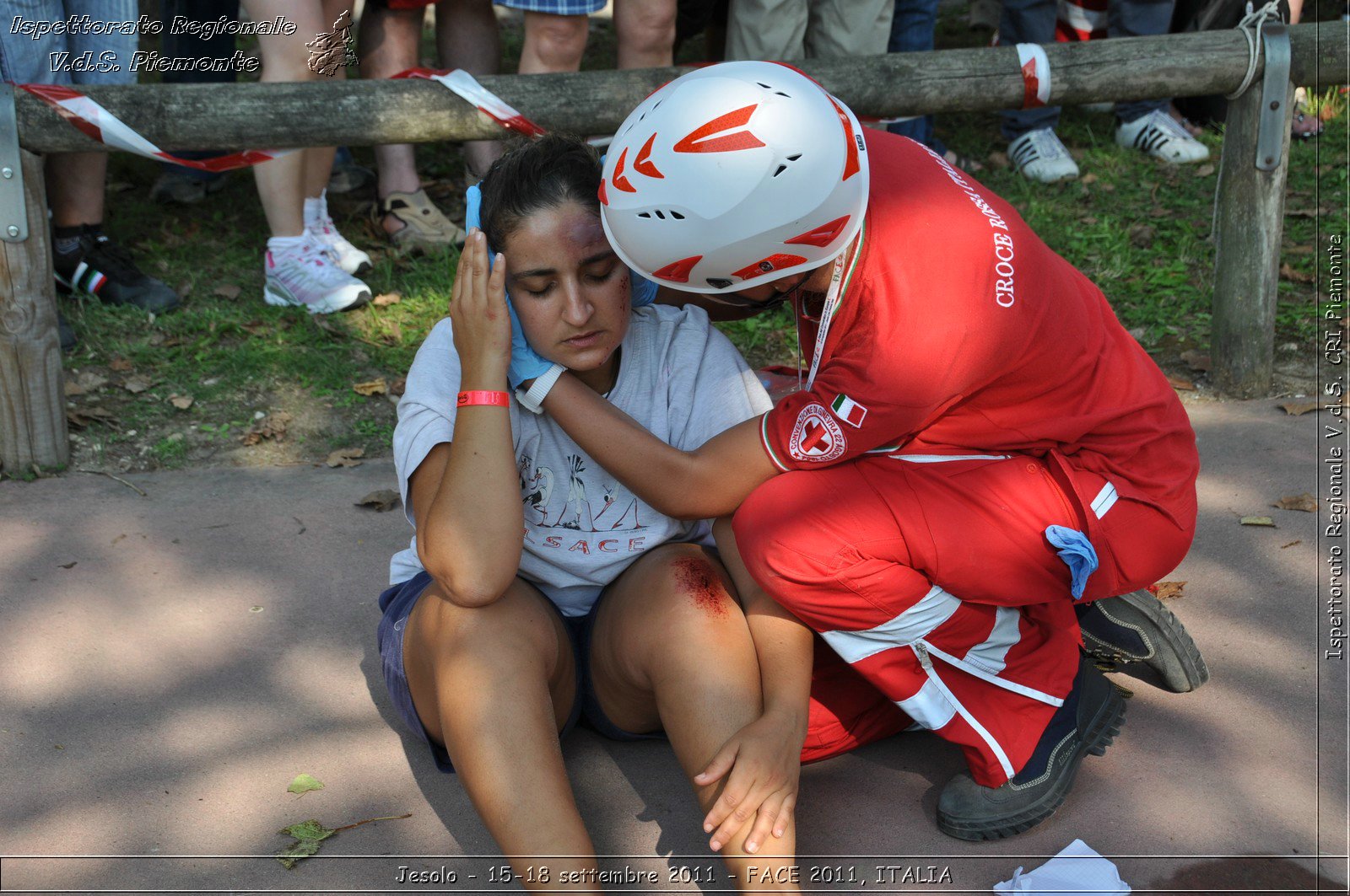 Jesolo - 15-18 settembre 2011 - FACE 2011, ITALIA -  Croce Rossa Italiana - Ispettorato Regionale Volontari del Soccorso Piemonte