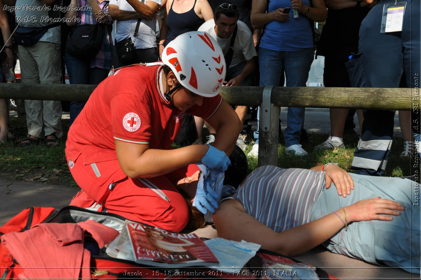 Jesolo - 15-18 settembre 2011 - FACE 2011, ITALIA -  Croce Rossa Italiana - Ispettorato Regionale Volontari del Soccorso Piemonte