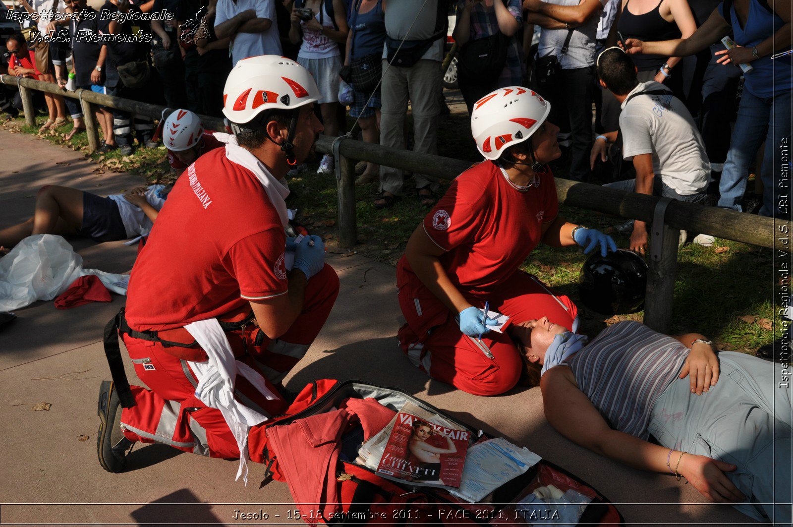 Jesolo - 15-18 settembre 2011 - FACE 2011, ITALIA -  Croce Rossa Italiana - Ispettorato Regionale Volontari del Soccorso Piemonte