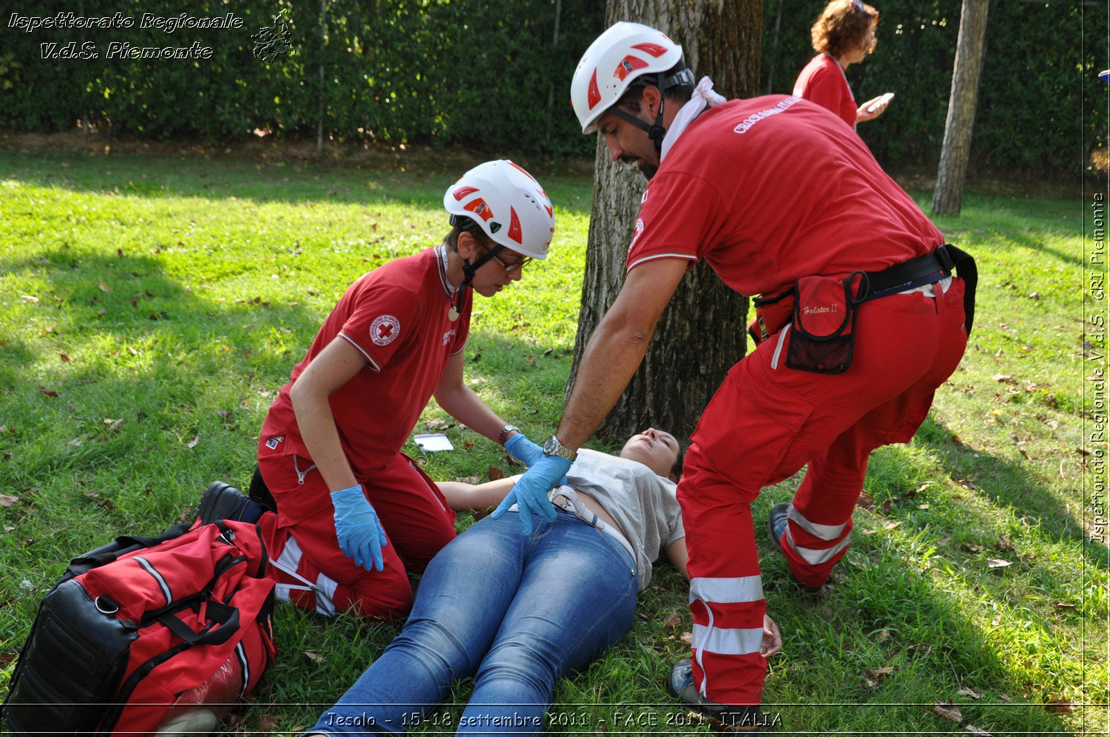 Jesolo - 15-18 settembre 2011 - FACE 2011, ITALIA -  Croce Rossa Italiana - Ispettorato Regionale Volontari del Soccorso Piemonte