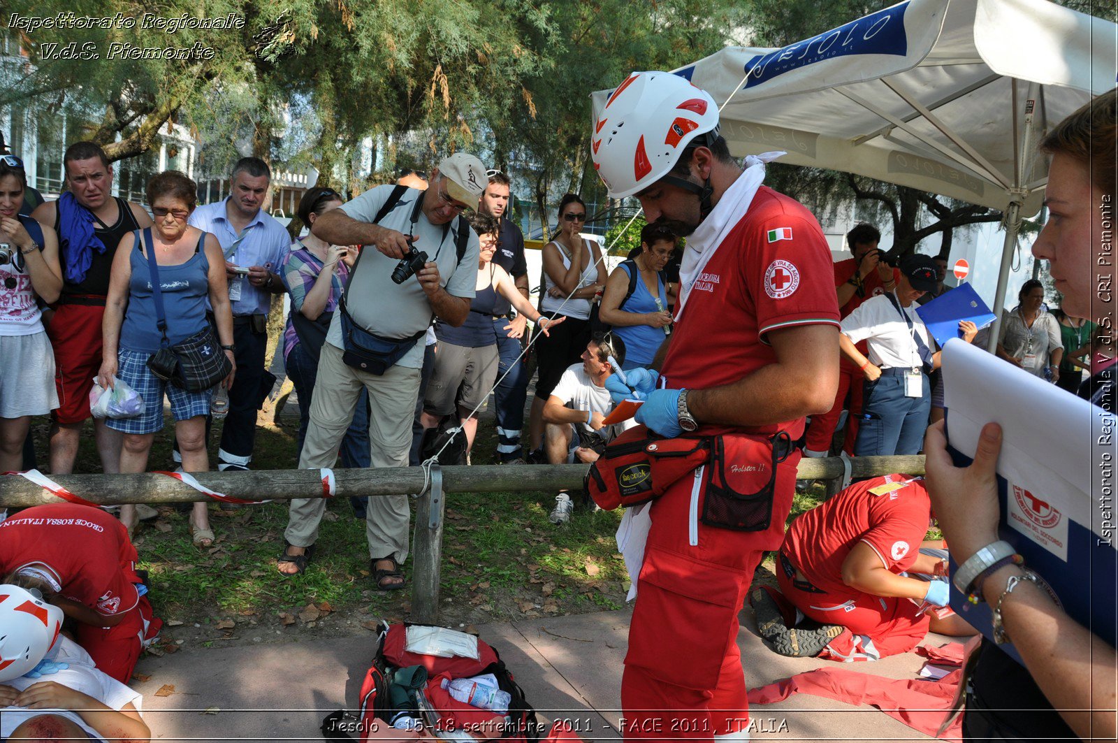 Jesolo - 15-18 settembre 2011 - FACE 2011, ITALIA -  Croce Rossa Italiana - Ispettorato Regionale Volontari del Soccorso Piemonte