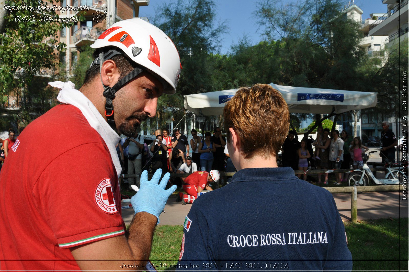 Jesolo - 15-18 settembre 2011 - FACE 2011, ITALIA -  Croce Rossa Italiana - Ispettorato Regionale Volontari del Soccorso Piemonte