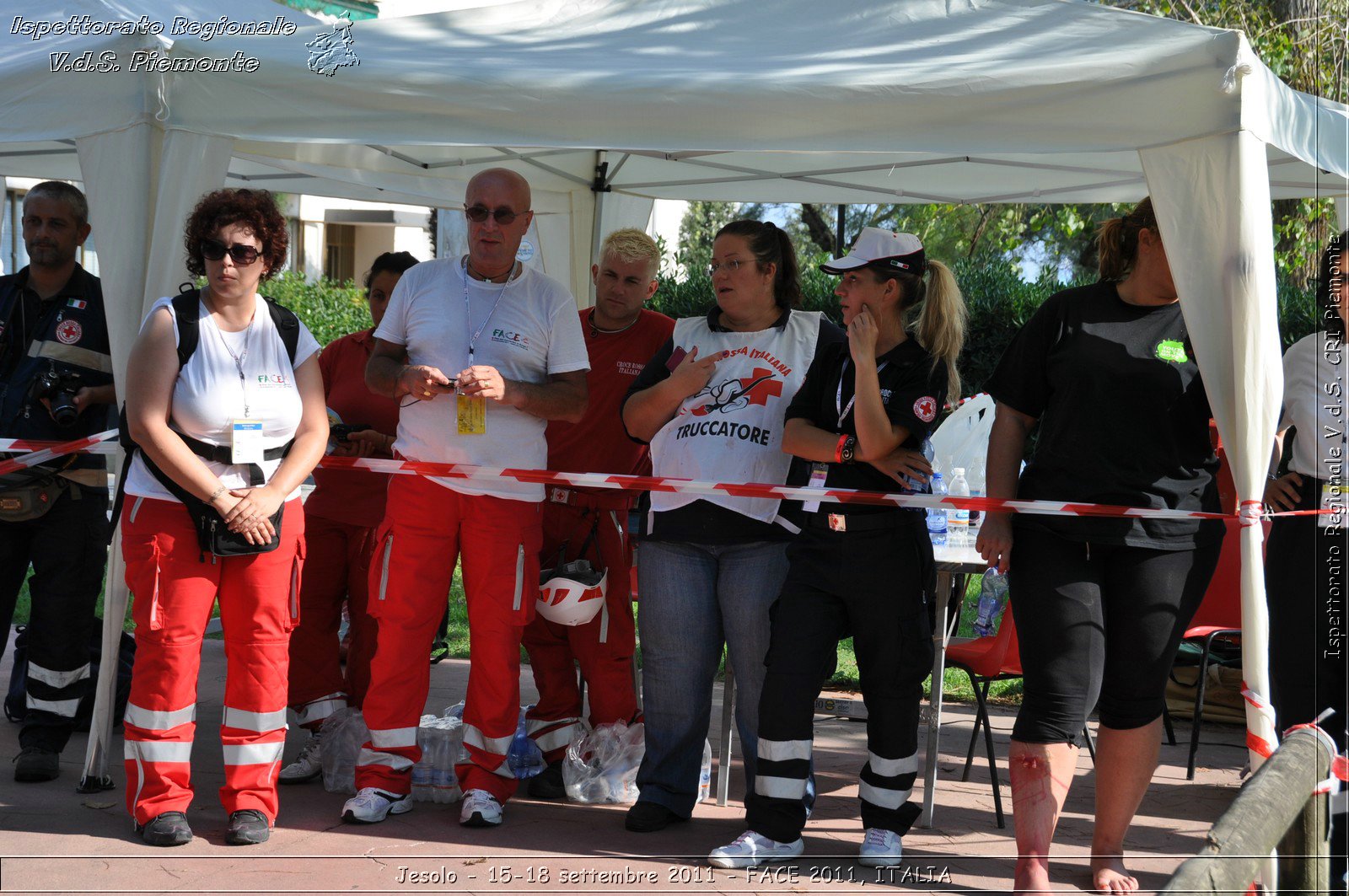 Jesolo - 15-18 settembre 2011 - FACE 2011, ITALIA -  Croce Rossa Italiana - Ispettorato Regionale Volontari del Soccorso Piemonte