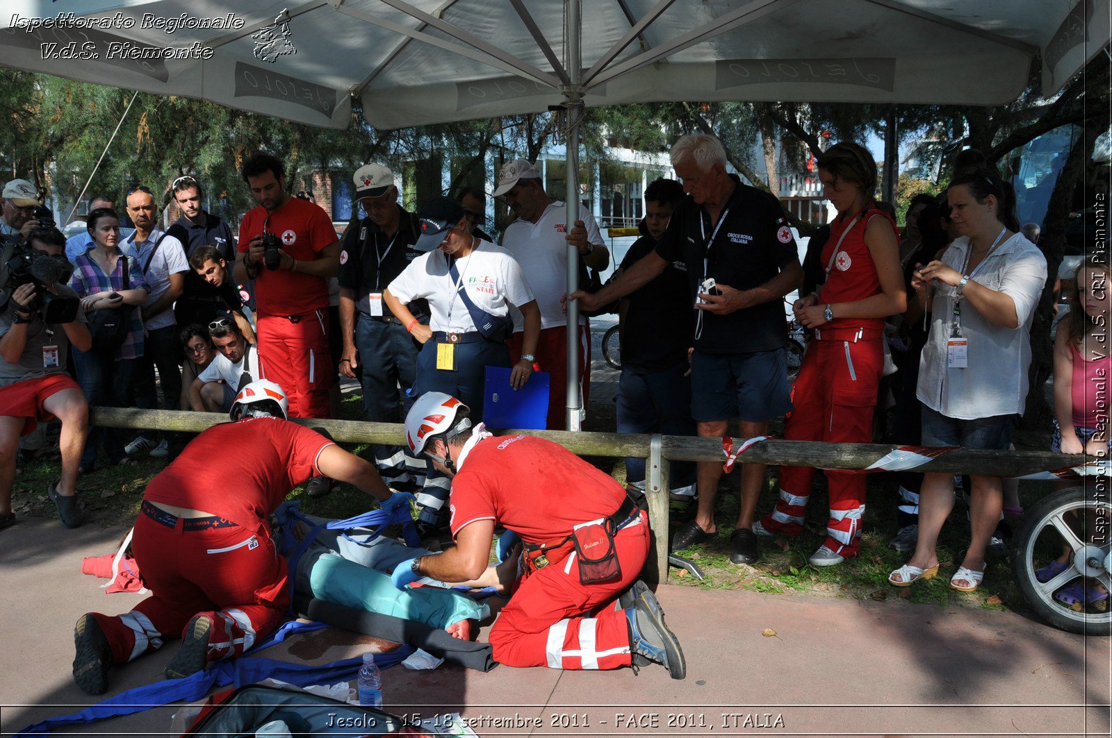 Jesolo - 15-18 settembre 2011 - FACE 2011, ITALIA -  Croce Rossa Italiana - Ispettorato Regionale Volontari del Soccorso Piemonte