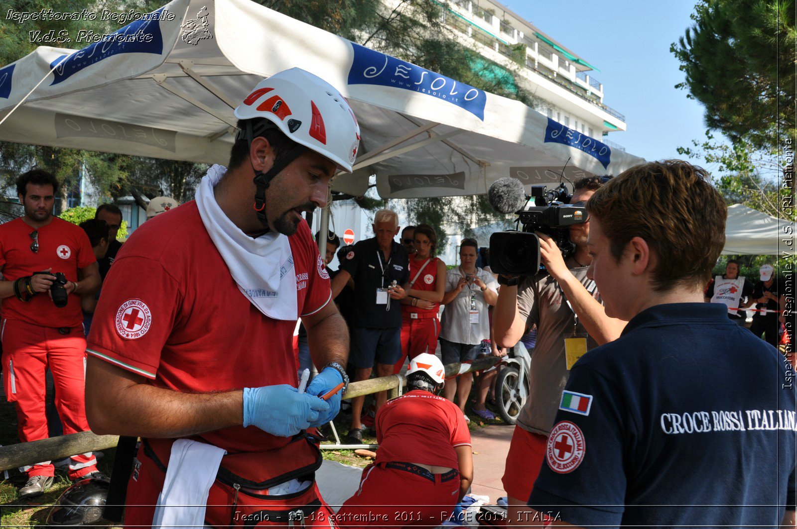 Jesolo - 15-18 settembre 2011 - FACE 2011, ITALIA -  Croce Rossa Italiana - Ispettorato Regionale Volontari del Soccorso Piemonte