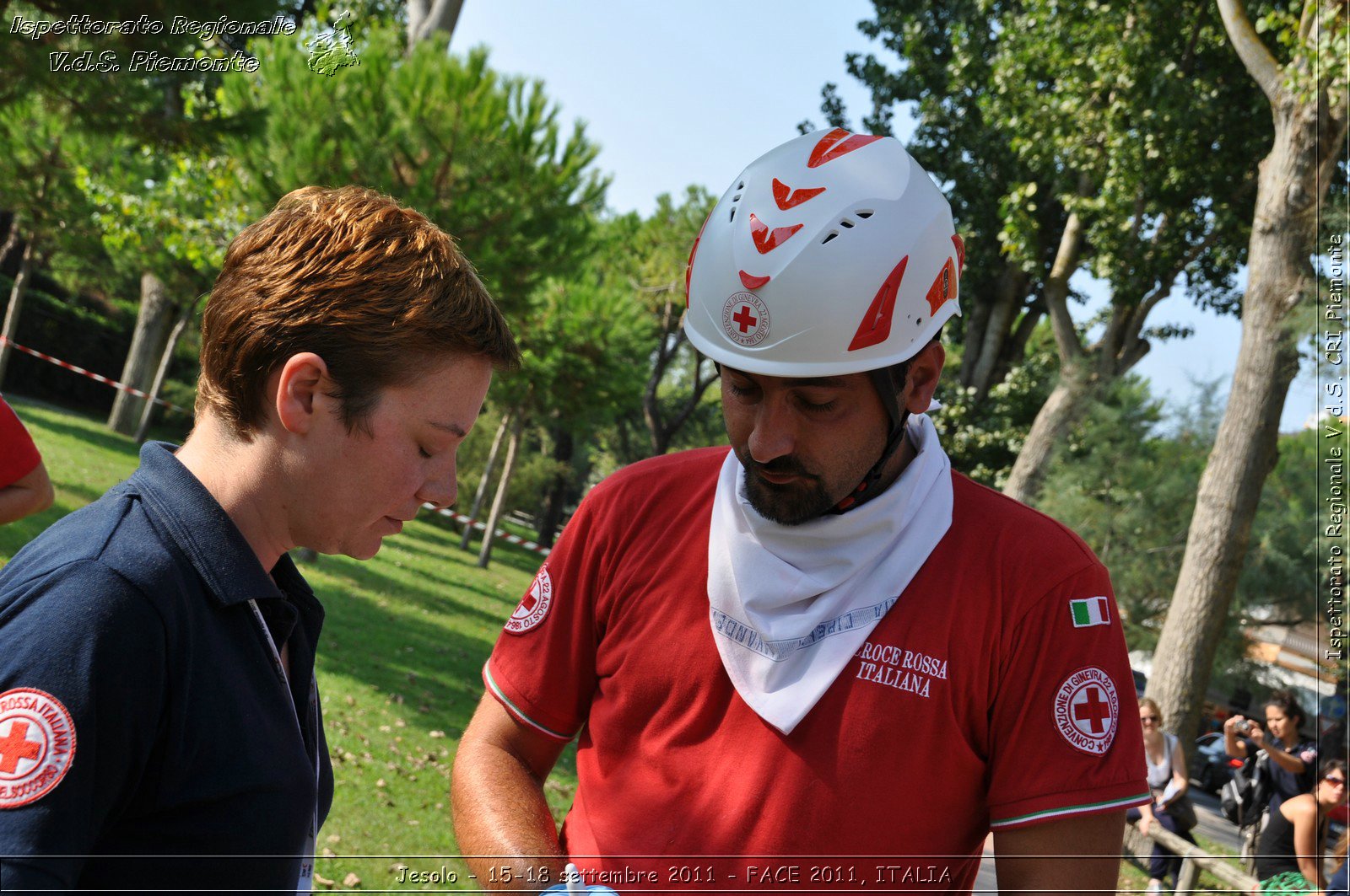 Jesolo - 15-18 settembre 2011 - FACE 2011, ITALIA -  Croce Rossa Italiana - Ispettorato Regionale Volontari del Soccorso Piemonte