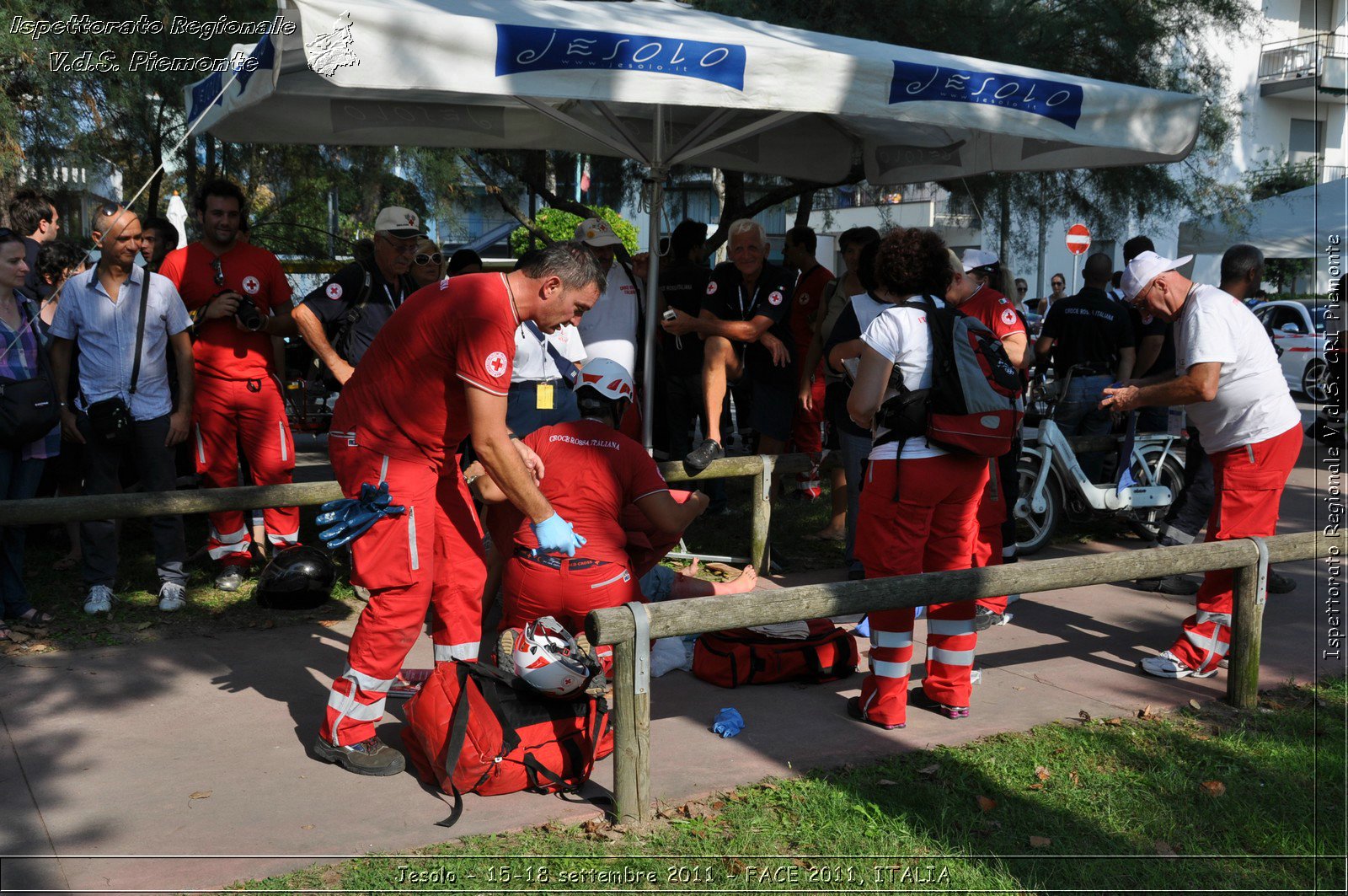 Jesolo - 15-18 settembre 2011 - FACE 2011, ITALIA -  Croce Rossa Italiana - Ispettorato Regionale Volontari del Soccorso Piemonte