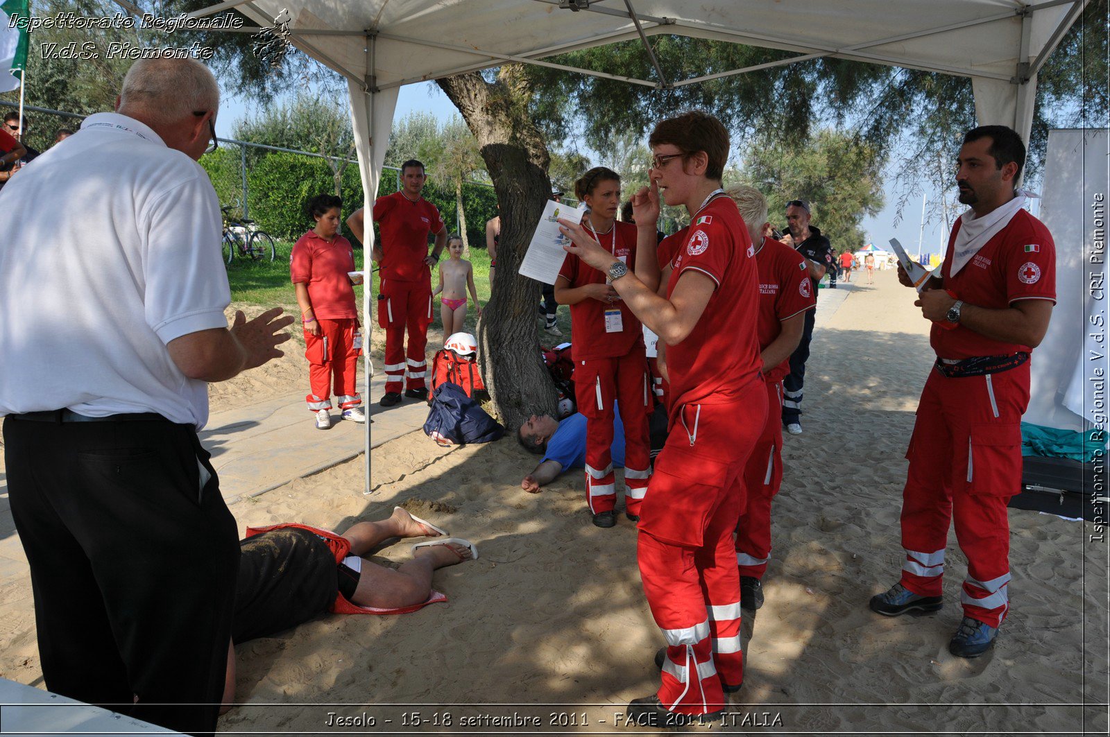 Jesolo - 15-18 settembre 2011 - FACE 2011, ITALIA -  Croce Rossa Italiana - Ispettorato Regionale Volontari del Soccorso Piemonte