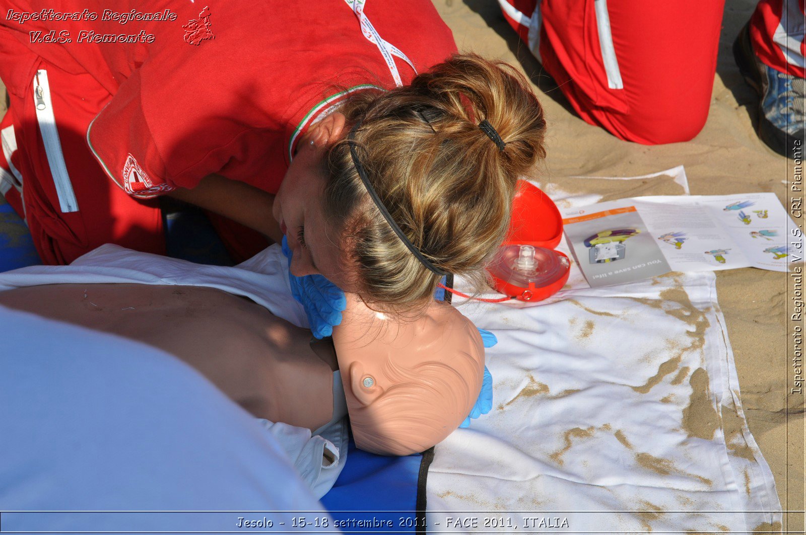 Jesolo - 15-18 settembre 2011 - FACE 2011, ITALIA -  Croce Rossa Italiana - Ispettorato Regionale Volontari del Soccorso Piemonte