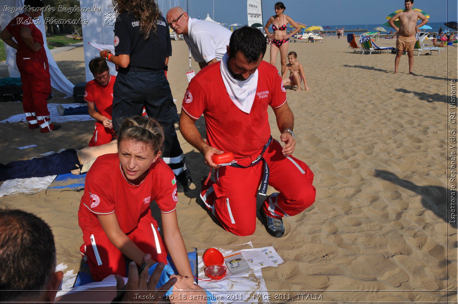 Jesolo - 15-18 settembre 2011 - FACE 2011, ITALIA -  Croce Rossa Italiana - Ispettorato Regionale Volontari del Soccorso Piemonte