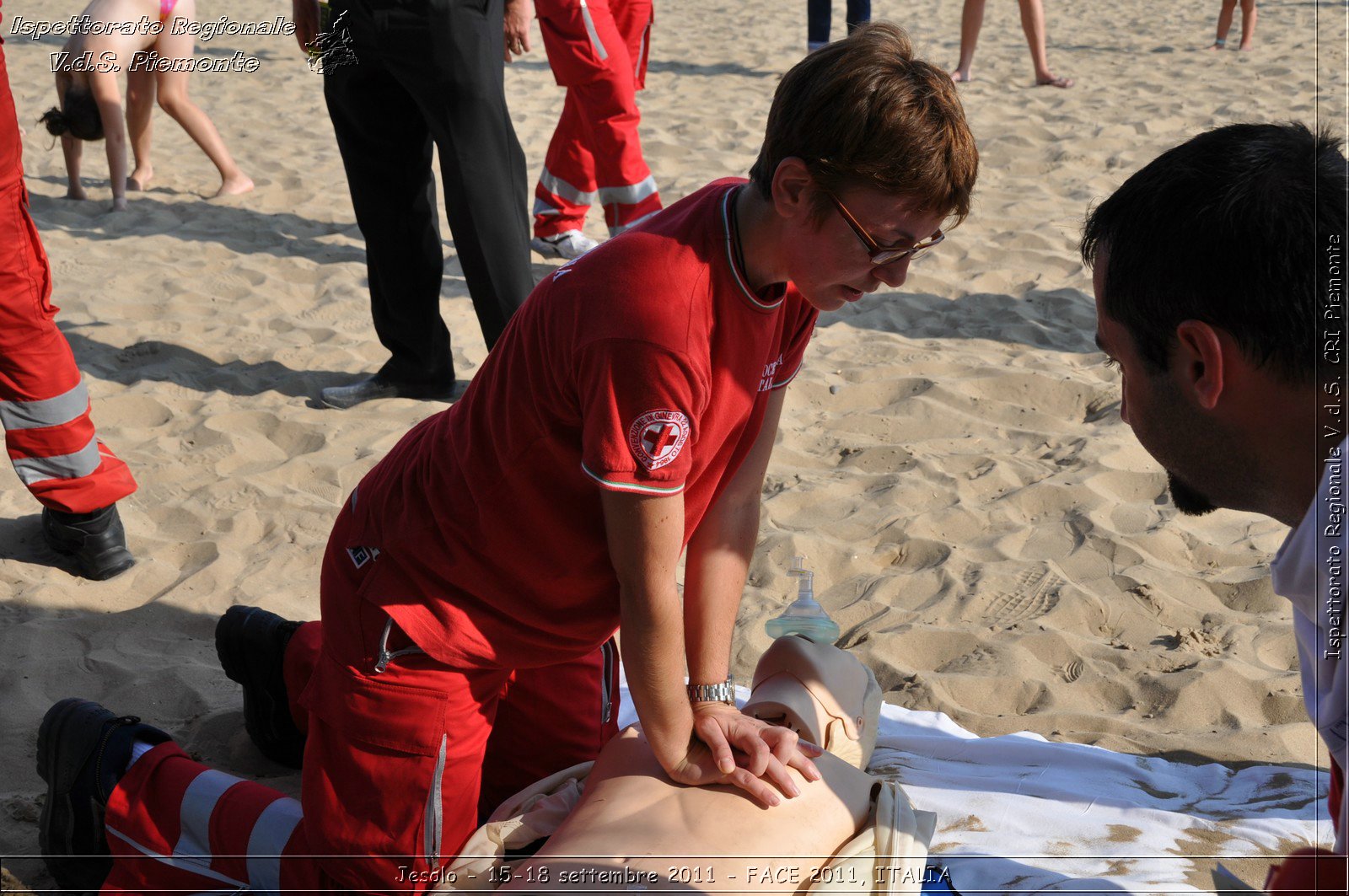 Jesolo - 15-18 settembre 2011 - FACE 2011, ITALIA -  Croce Rossa Italiana - Ispettorato Regionale Volontari del Soccorso Piemonte