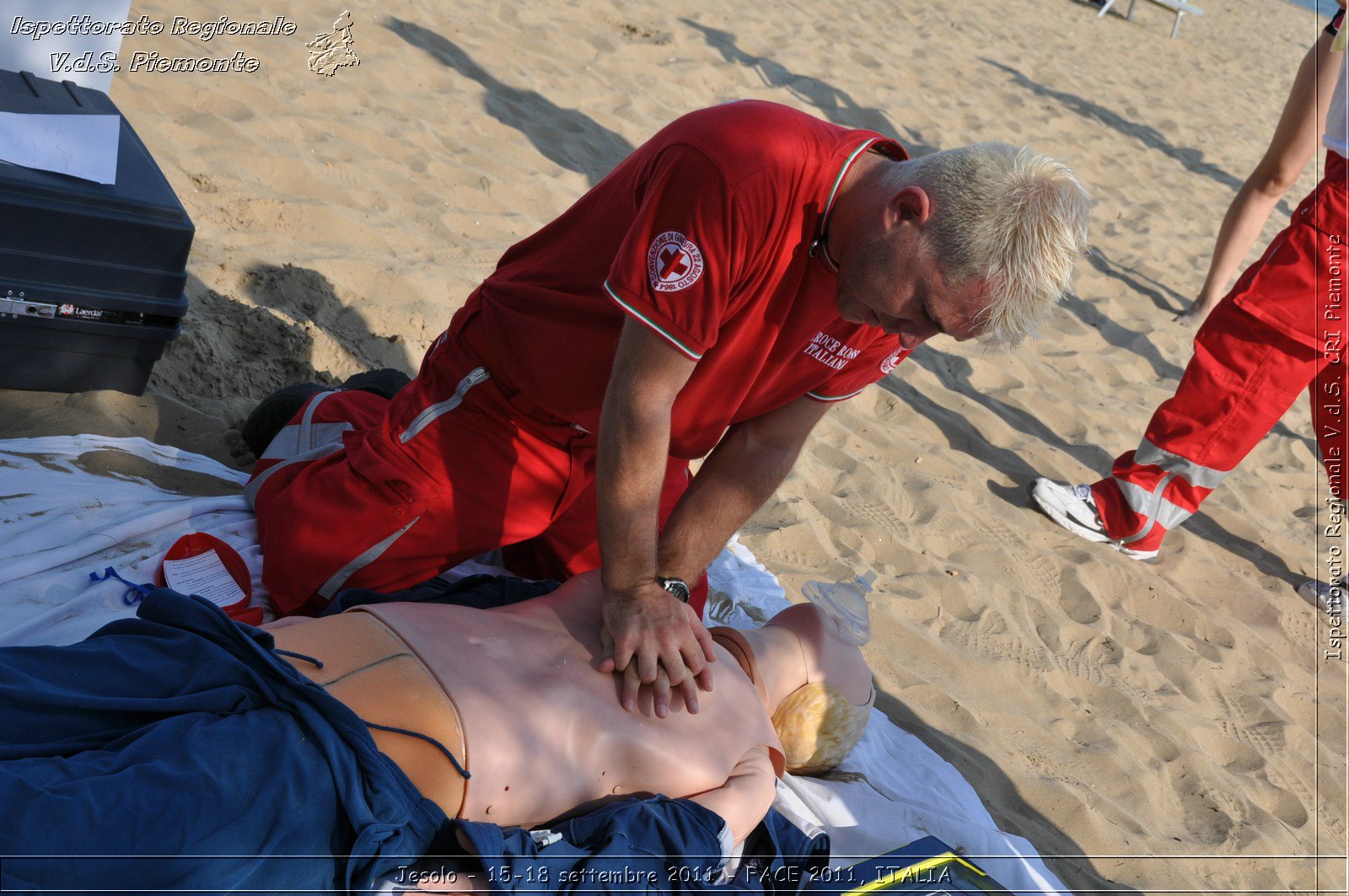 Jesolo - 15-18 settembre 2011 - FACE 2011, ITALIA -  Croce Rossa Italiana - Ispettorato Regionale Volontari del Soccorso Piemonte