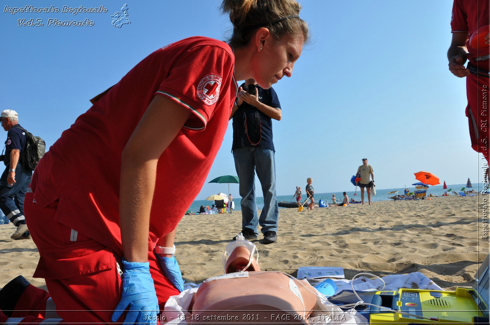 Jesolo - 15-18 settembre 2011 - FACE 2011, ITALIA -  Croce Rossa Italiana - Ispettorato Regionale Volontari del Soccorso Piemonte