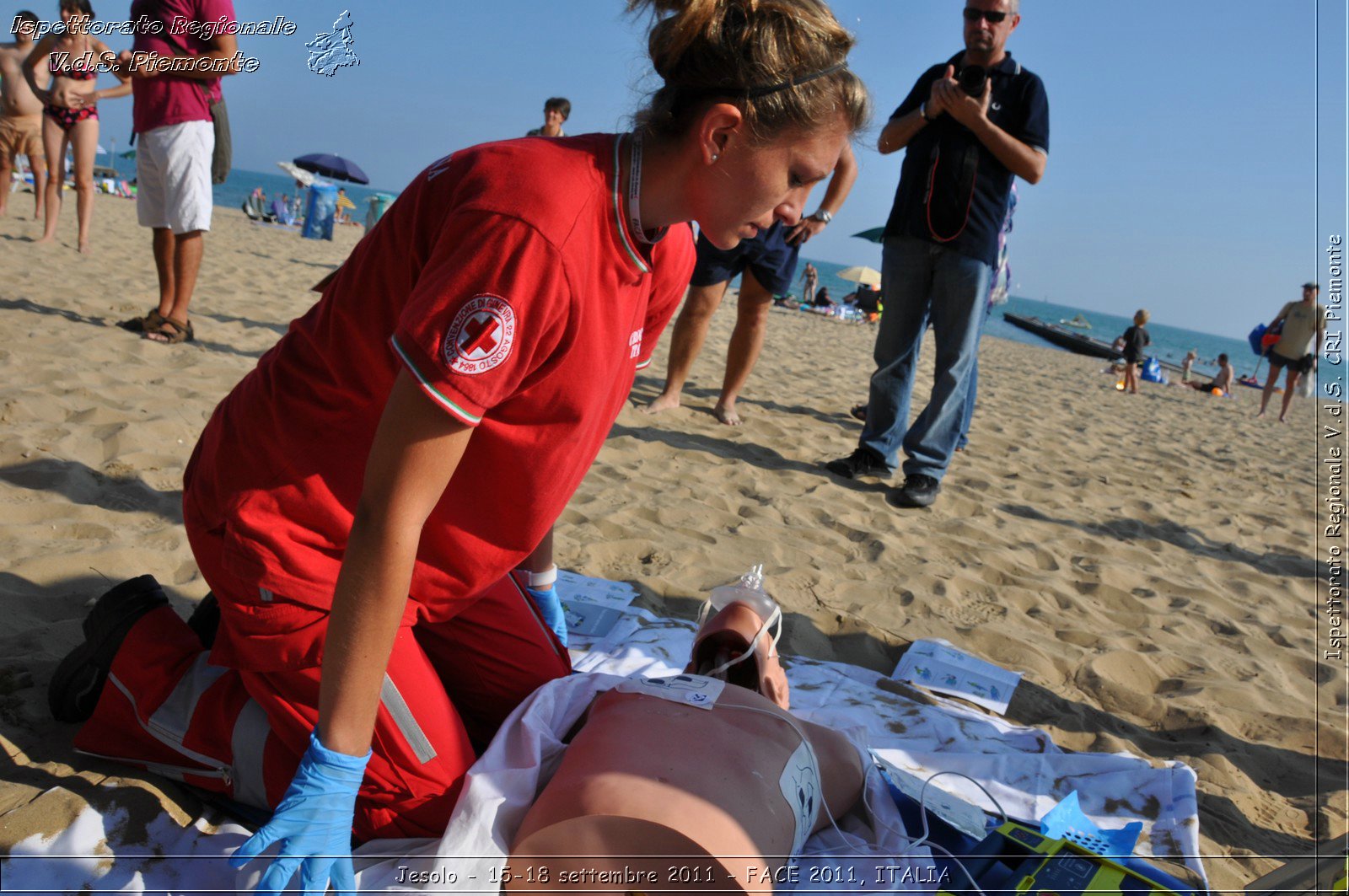 Jesolo - 15-18 settembre 2011 - FACE 2011, ITALIA -  Croce Rossa Italiana - Ispettorato Regionale Volontari del Soccorso Piemonte