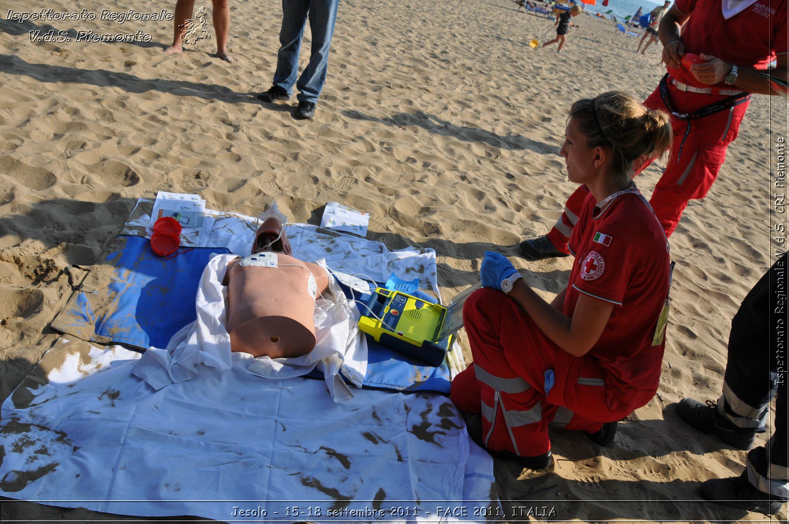 Jesolo - 15-18 settembre 2011 - FACE 2011, ITALIA -  Croce Rossa Italiana - Ispettorato Regionale Volontari del Soccorso Piemonte