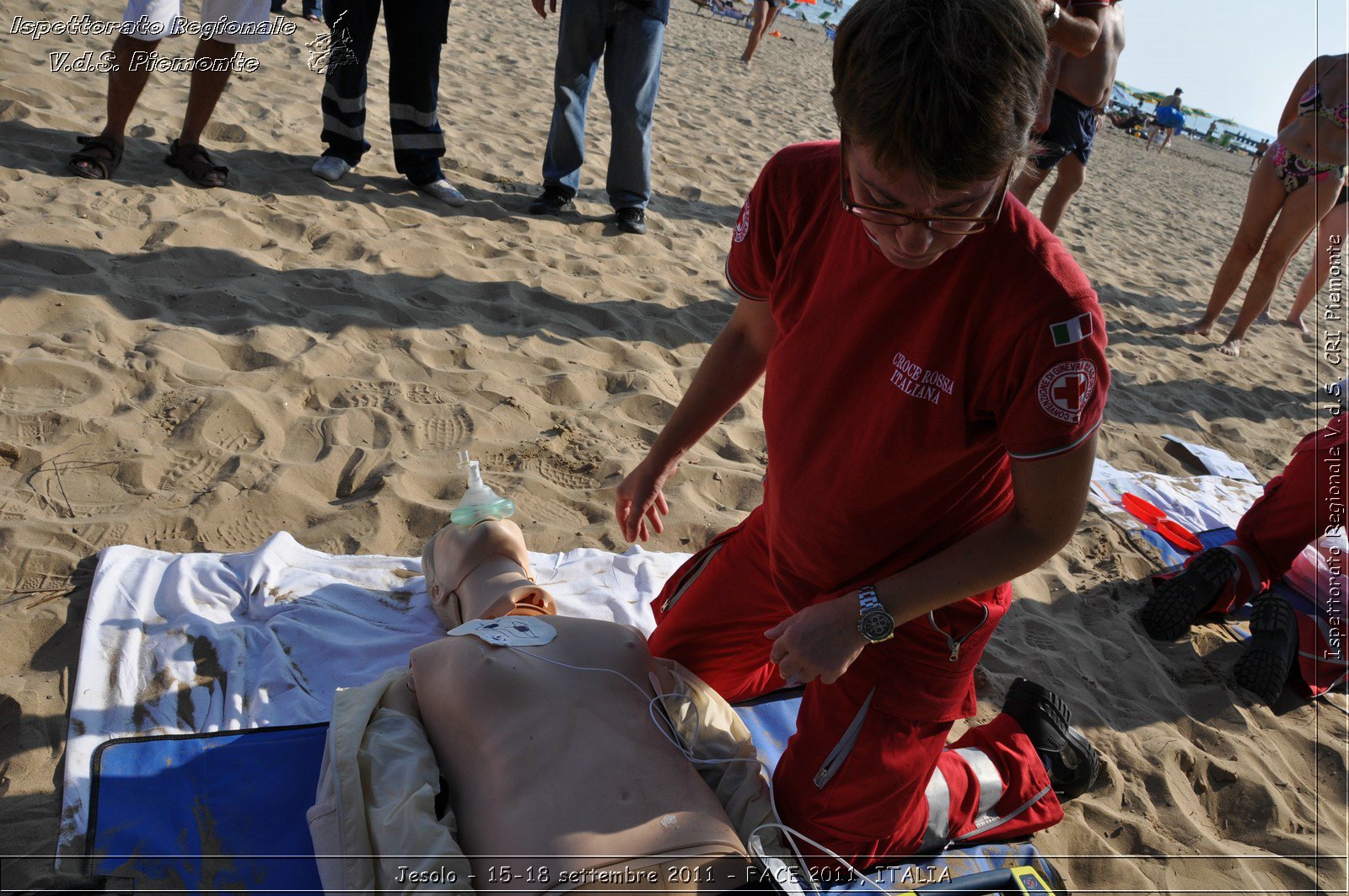 Jesolo - 15-18 settembre 2011 - FACE 2011, ITALIA -  Croce Rossa Italiana - Ispettorato Regionale Volontari del Soccorso Piemonte