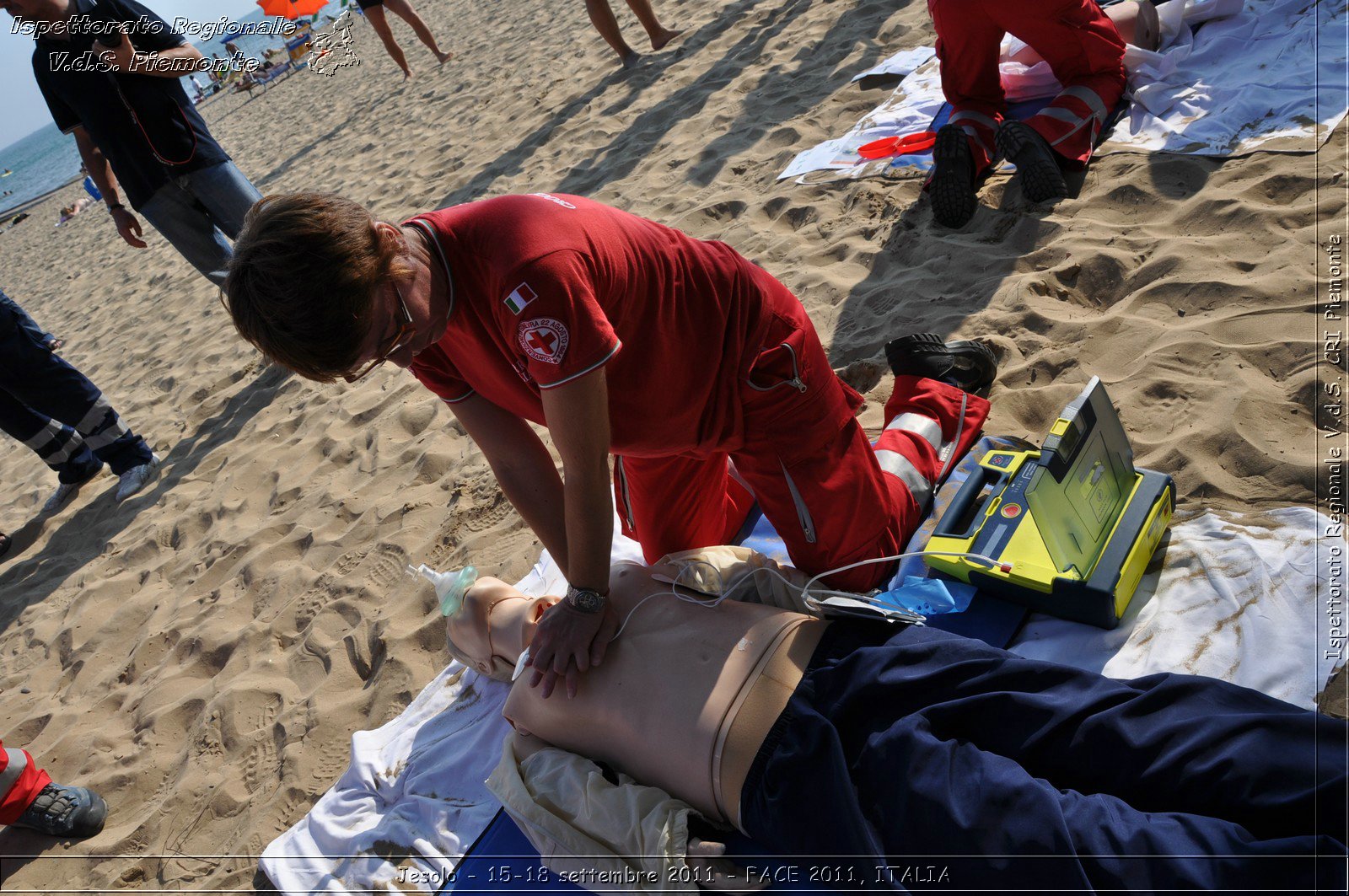 Jesolo - 15-18 settembre 2011 - FACE 2011, ITALIA -  Croce Rossa Italiana - Ispettorato Regionale Volontari del Soccorso Piemonte