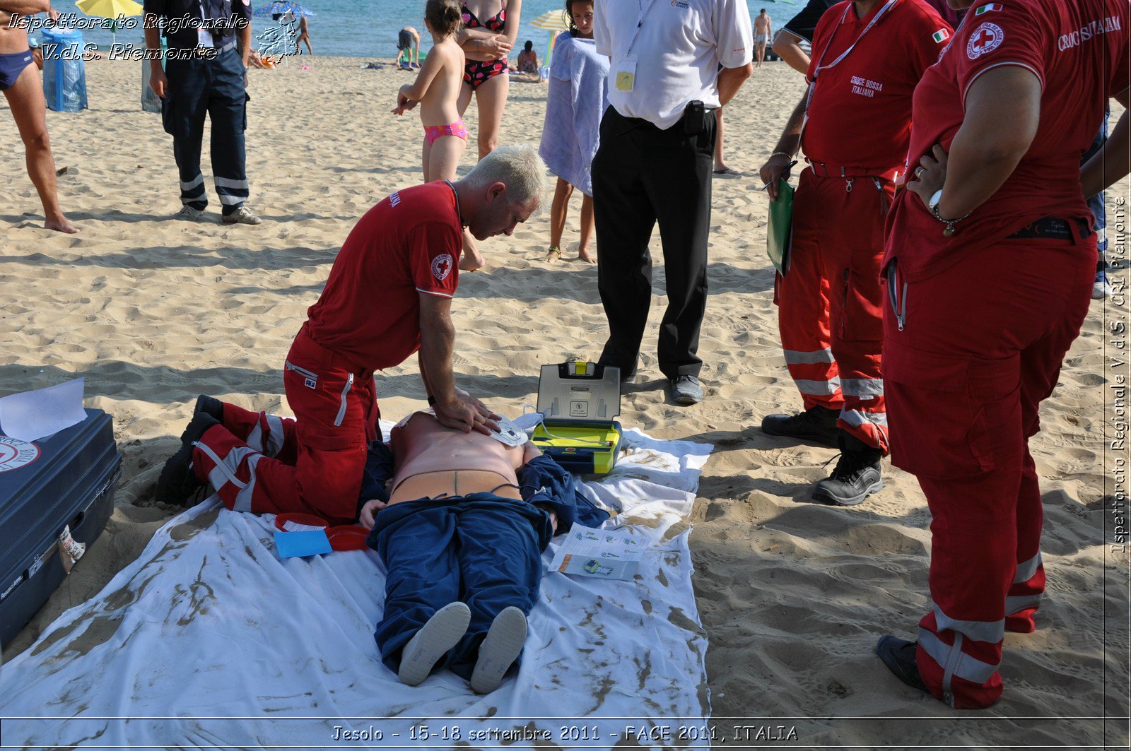 Jesolo - 15-18 settembre 2011 - FACE 2011, ITALIA -  Croce Rossa Italiana - Ispettorato Regionale Volontari del Soccorso Piemonte