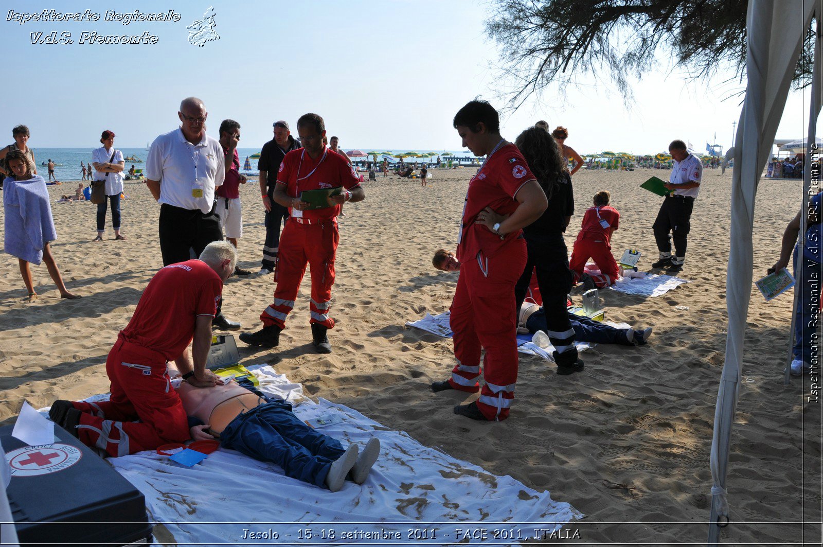 Jesolo - 15-18 settembre 2011 - FACE 2011, ITALIA -  Croce Rossa Italiana - Ispettorato Regionale Volontari del Soccorso Piemonte