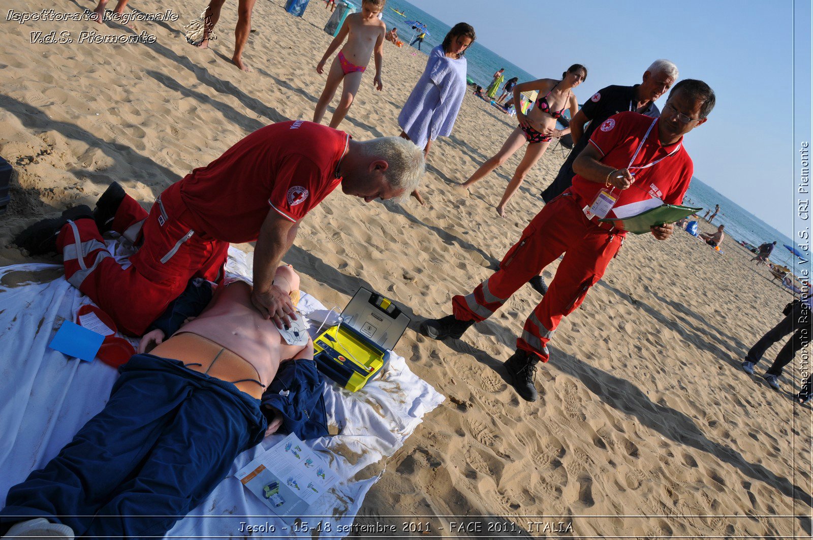 Jesolo - 15-18 settembre 2011 - FACE 2011, ITALIA -  Croce Rossa Italiana - Ispettorato Regionale Volontari del Soccorso Piemonte