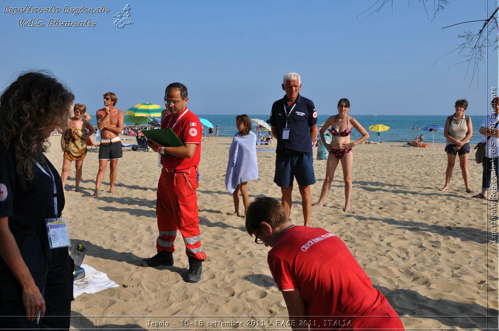 Jesolo - 15-18 settembre 2011 - FACE 2011, ITALIA -  Croce Rossa Italiana - Ispettorato Regionale Volontari del Soccorso Piemonte