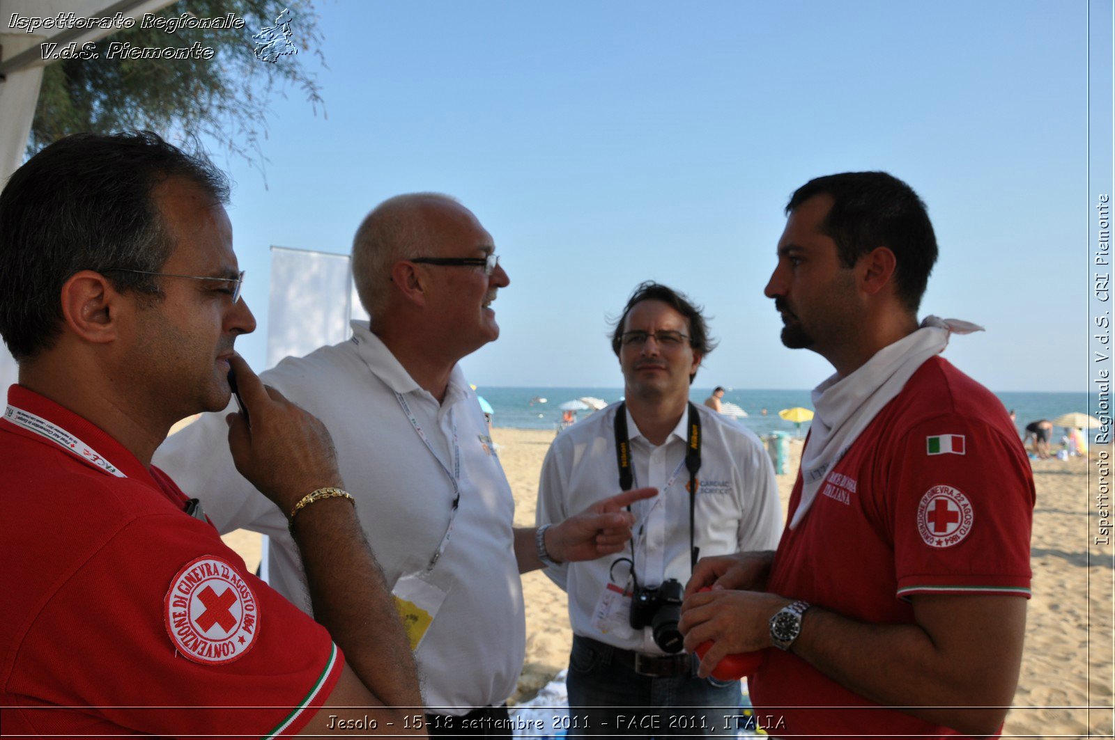 Jesolo - 15-18 settembre 2011 - FACE 2011, ITALIA -  Croce Rossa Italiana - Ispettorato Regionale Volontari del Soccorso Piemonte