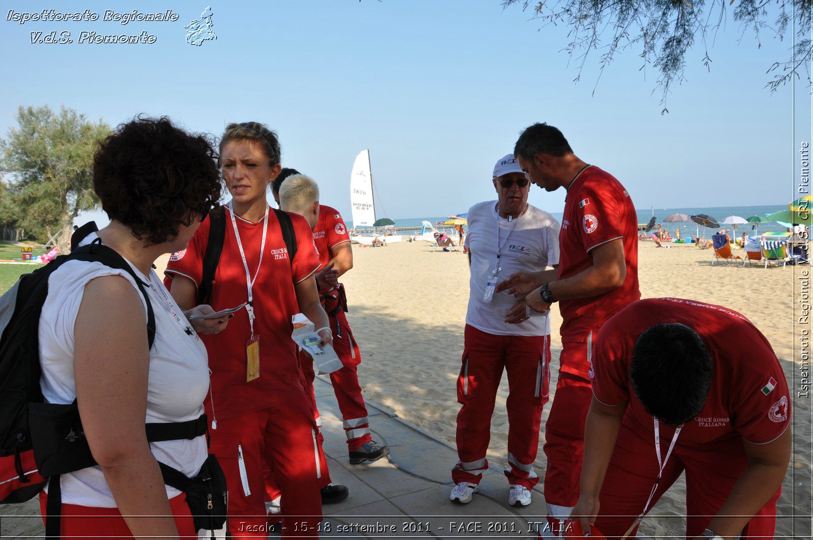 Jesolo - 15-18 settembre 2011 - FACE 2011, ITALIA -  Croce Rossa Italiana - Ispettorato Regionale Volontari del Soccorso Piemonte