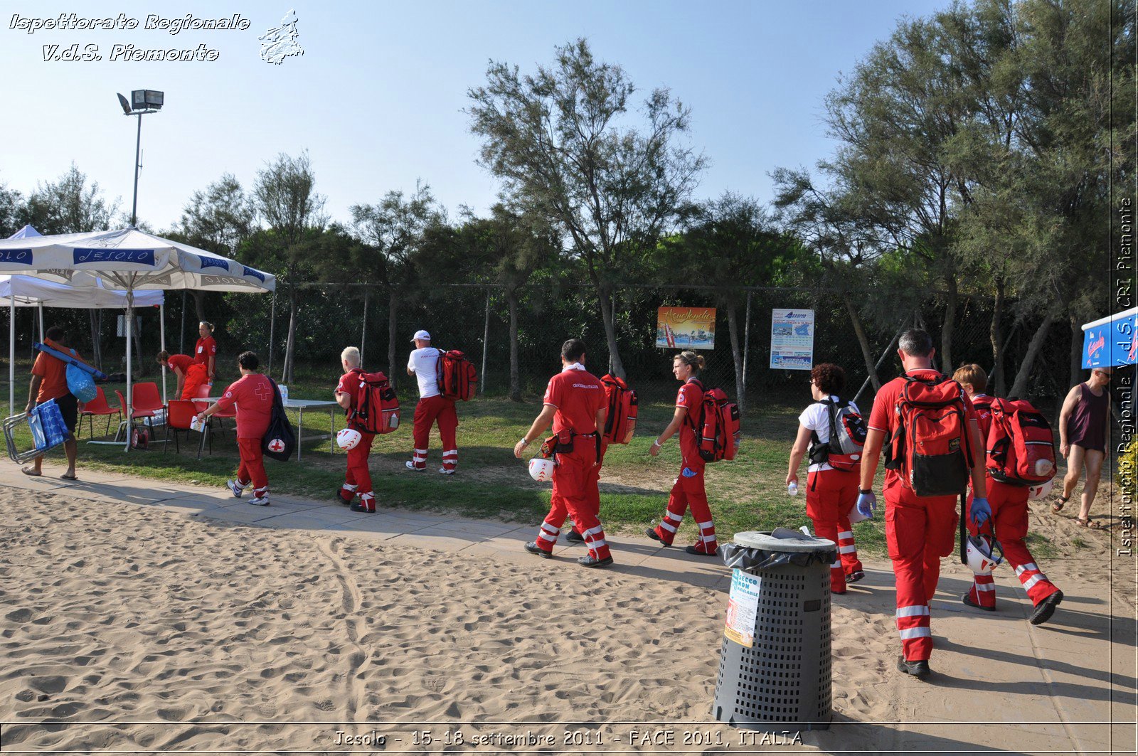 Jesolo - 15-18 settembre 2011 - FACE 2011, ITALIA -  Croce Rossa Italiana - Ispettorato Regionale Volontari del Soccorso Piemonte