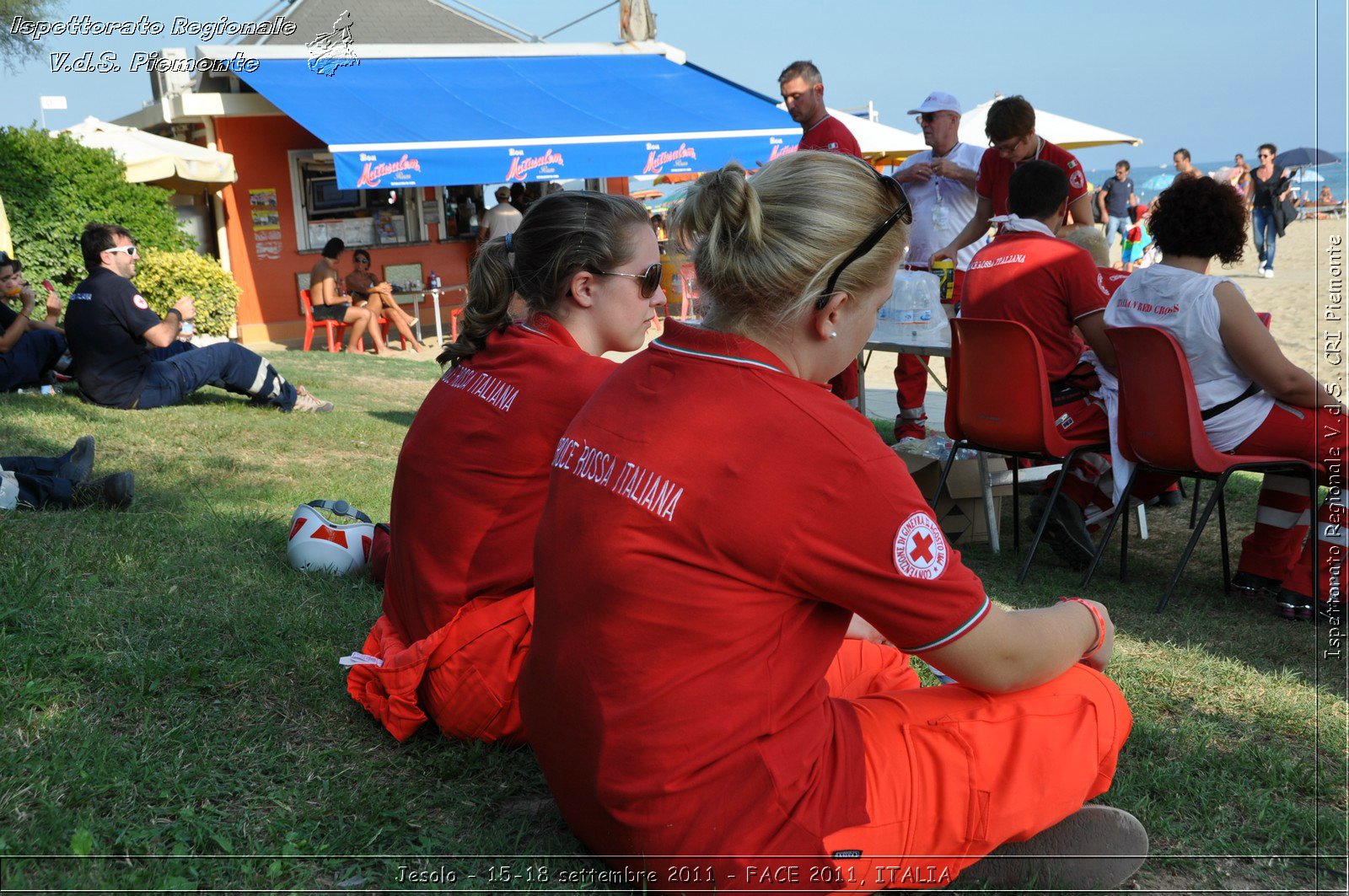 Jesolo - 15-18 settembre 2011 - FACE 2011, ITALIA -  Croce Rossa Italiana - Ispettorato Regionale Volontari del Soccorso Piemonte