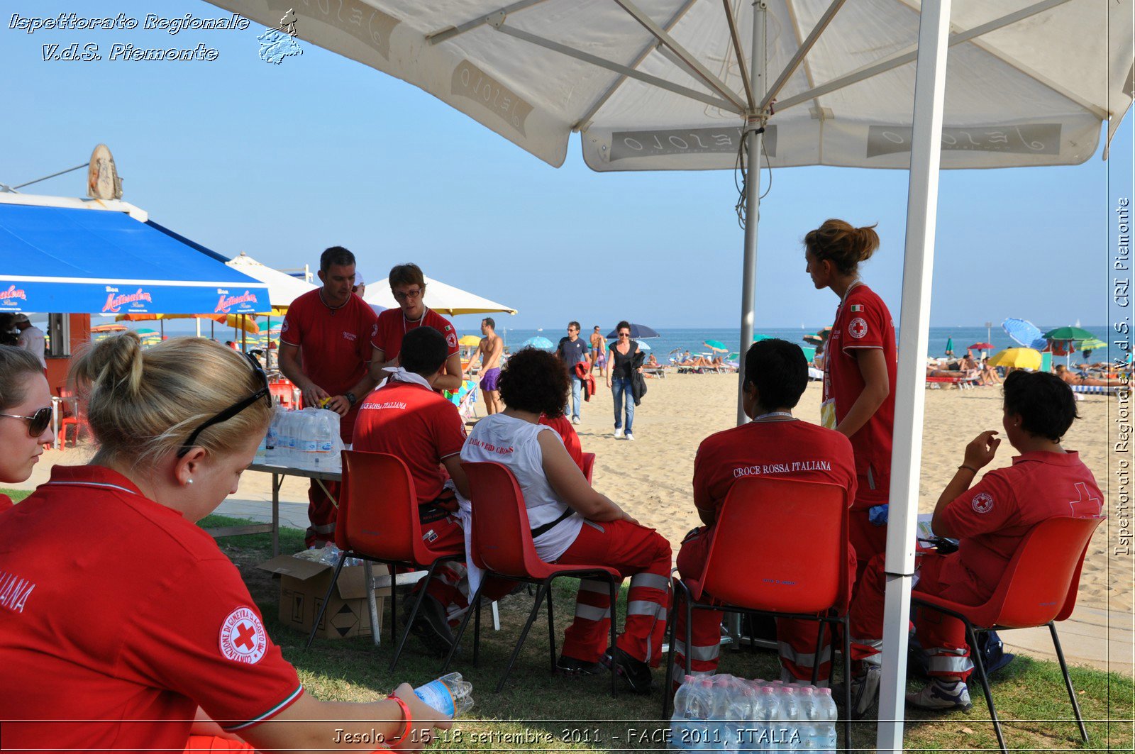 Jesolo - 15-18 settembre 2011 - FACE 2011, ITALIA -  Croce Rossa Italiana - Ispettorato Regionale Volontari del Soccorso Piemonte