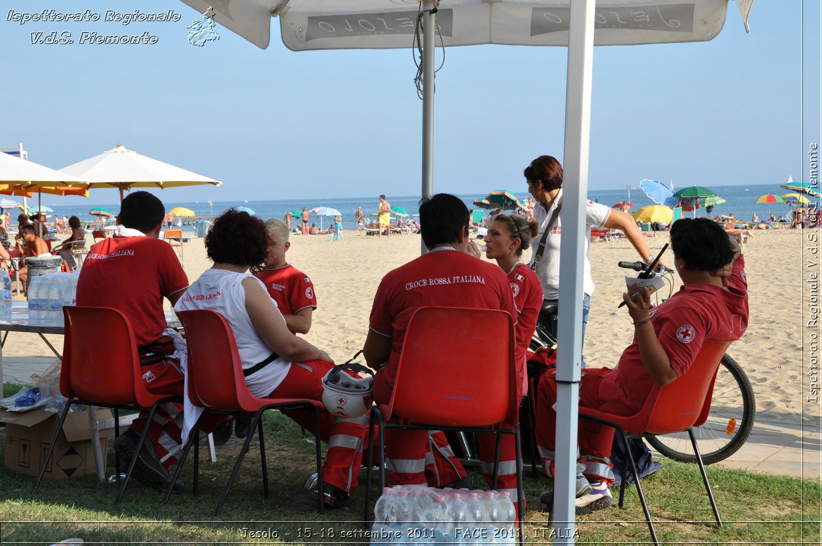 Jesolo - 15-18 settembre 2011 - FACE 2011, ITALIA -  Croce Rossa Italiana - Ispettorato Regionale Volontari del Soccorso Piemonte