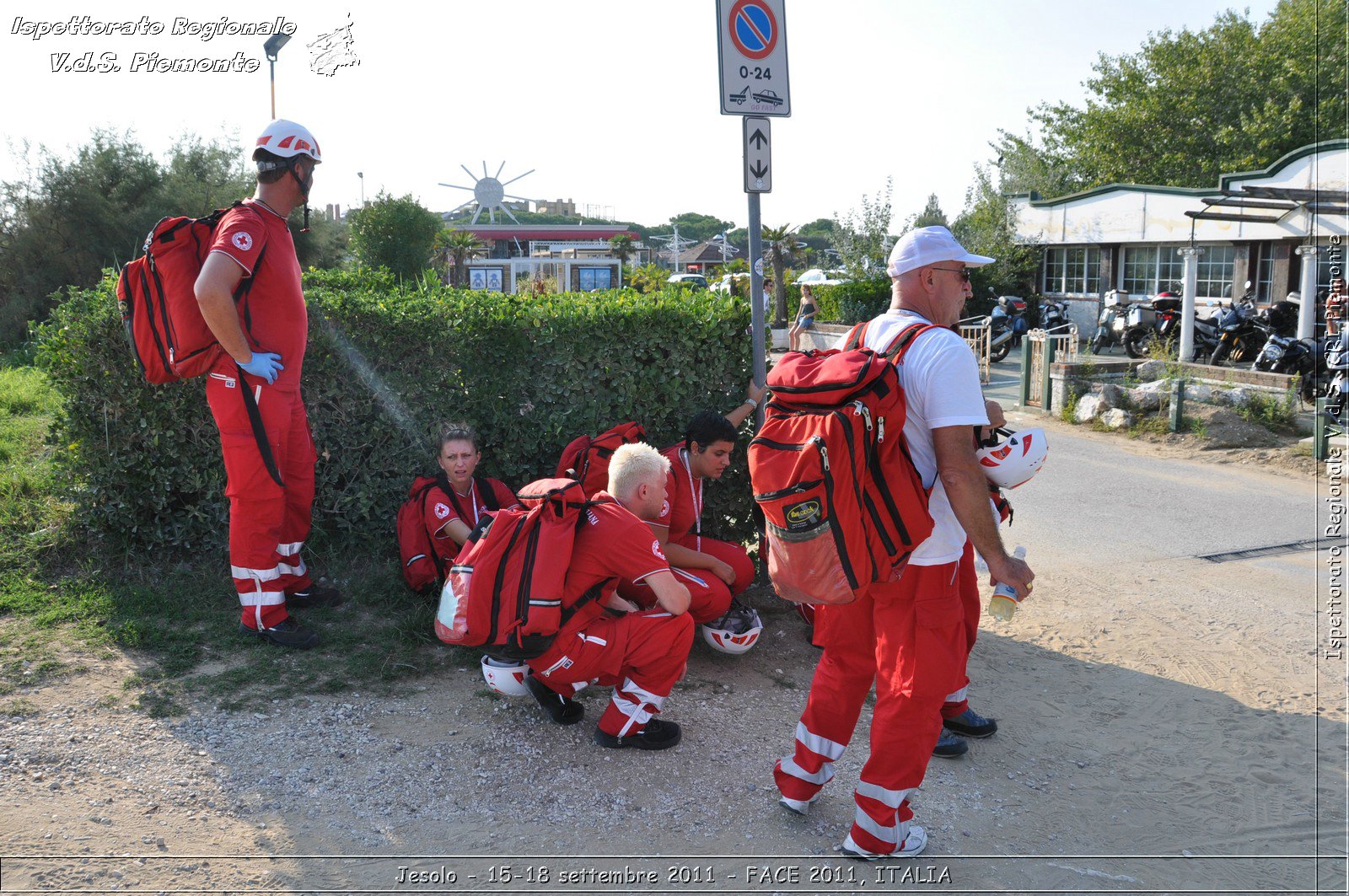 Jesolo - 15-18 settembre 2011 - FACE 2011, ITALIA -  Croce Rossa Italiana - Ispettorato Regionale Volontari del Soccorso Piemonte