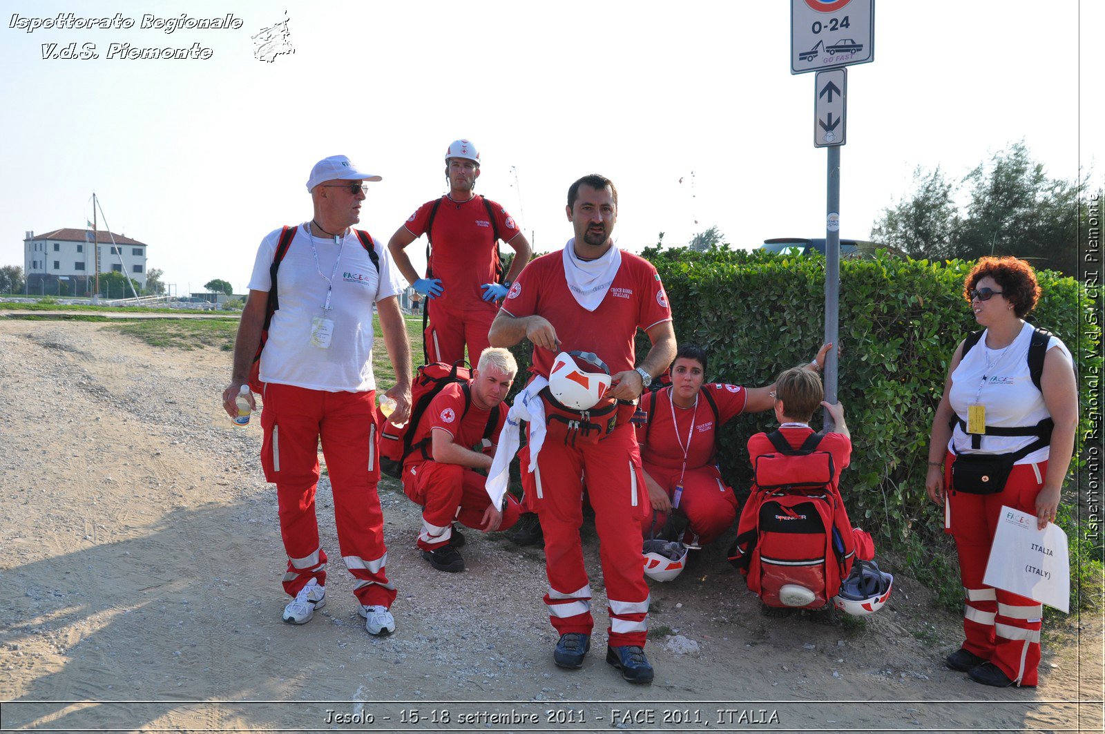 Jesolo - 15-18 settembre 2011 - FACE 2011, ITALIA -  Croce Rossa Italiana - Ispettorato Regionale Volontari del Soccorso Piemonte