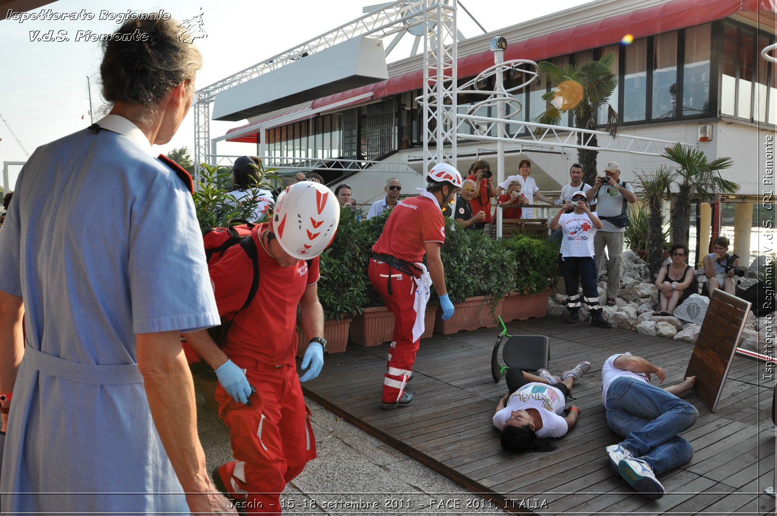 Jesolo - 15-18 settembre 2011 - FACE 2011, ITALIA -  Croce Rossa Italiana - Ispettorato Regionale Volontari del Soccorso Piemonte