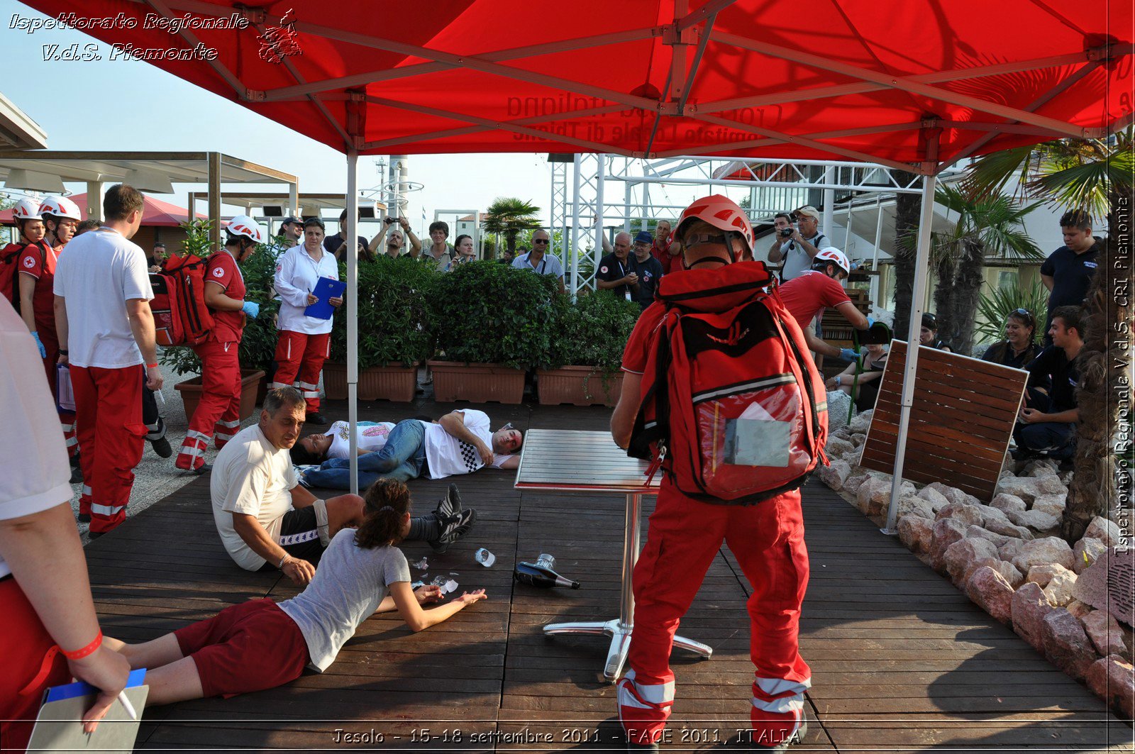 Jesolo - 15-18 settembre 2011 - FACE 2011, ITALIA -  Croce Rossa Italiana - Ispettorato Regionale Volontari del Soccorso Piemonte