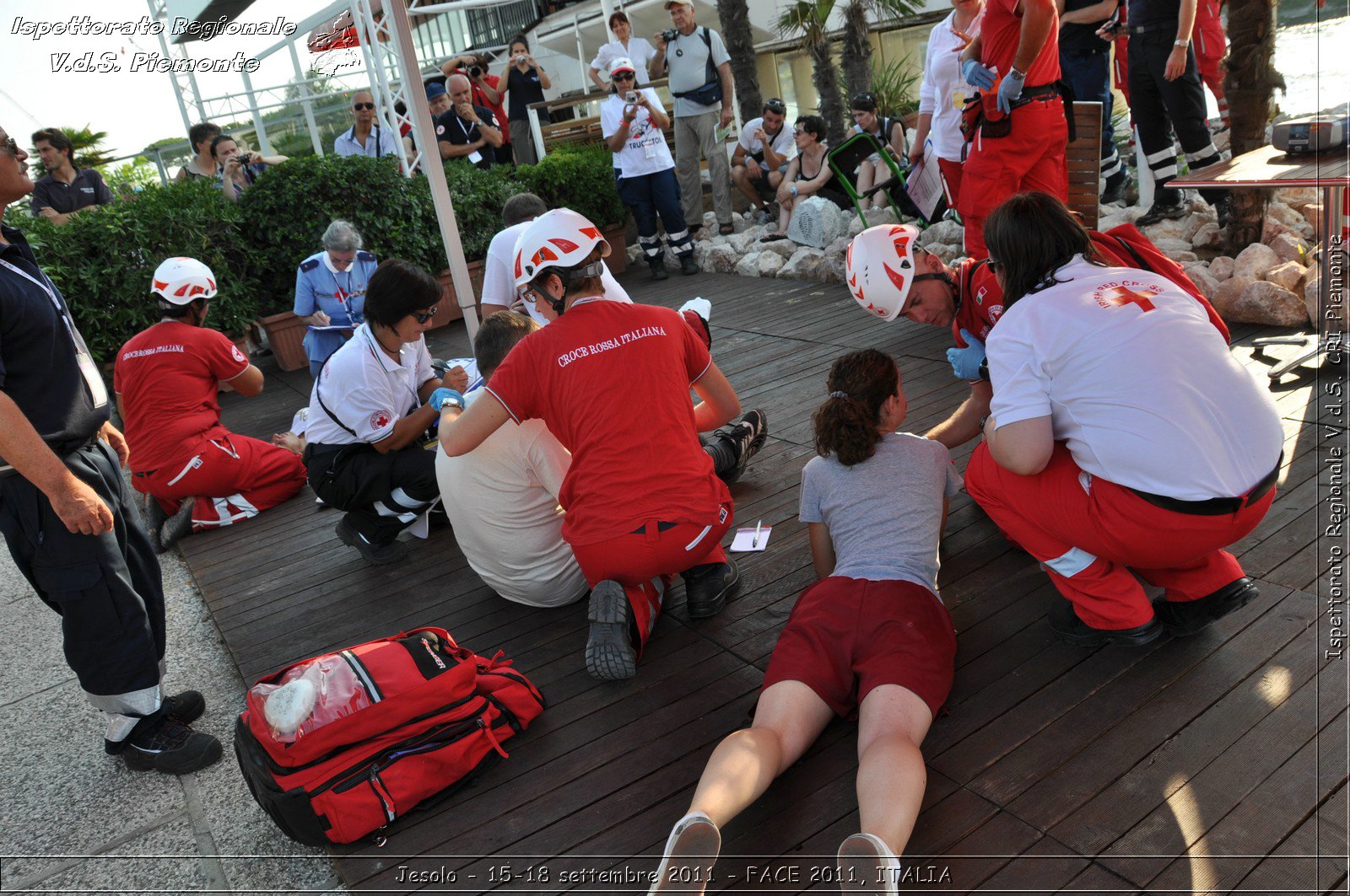 Jesolo - 15-18 settembre 2011 - FACE 2011, ITALIA -  Croce Rossa Italiana - Ispettorato Regionale Volontari del Soccorso Piemonte