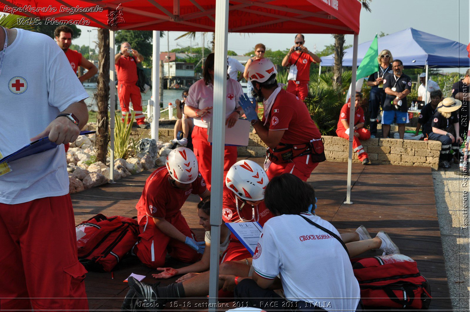 Jesolo - 15-18 settembre 2011 - FACE 2011, ITALIA -  Croce Rossa Italiana - Ispettorato Regionale Volontari del Soccorso Piemonte