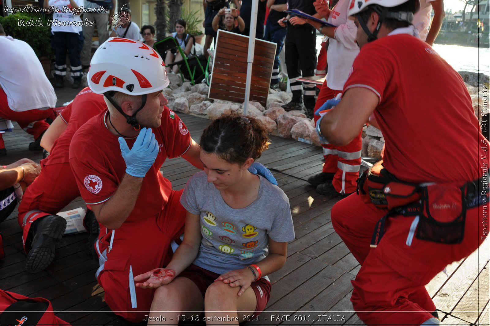 Jesolo - 15-18 settembre 2011 - FACE 2011, ITALIA -  Croce Rossa Italiana - Ispettorato Regionale Volontari del Soccorso Piemonte