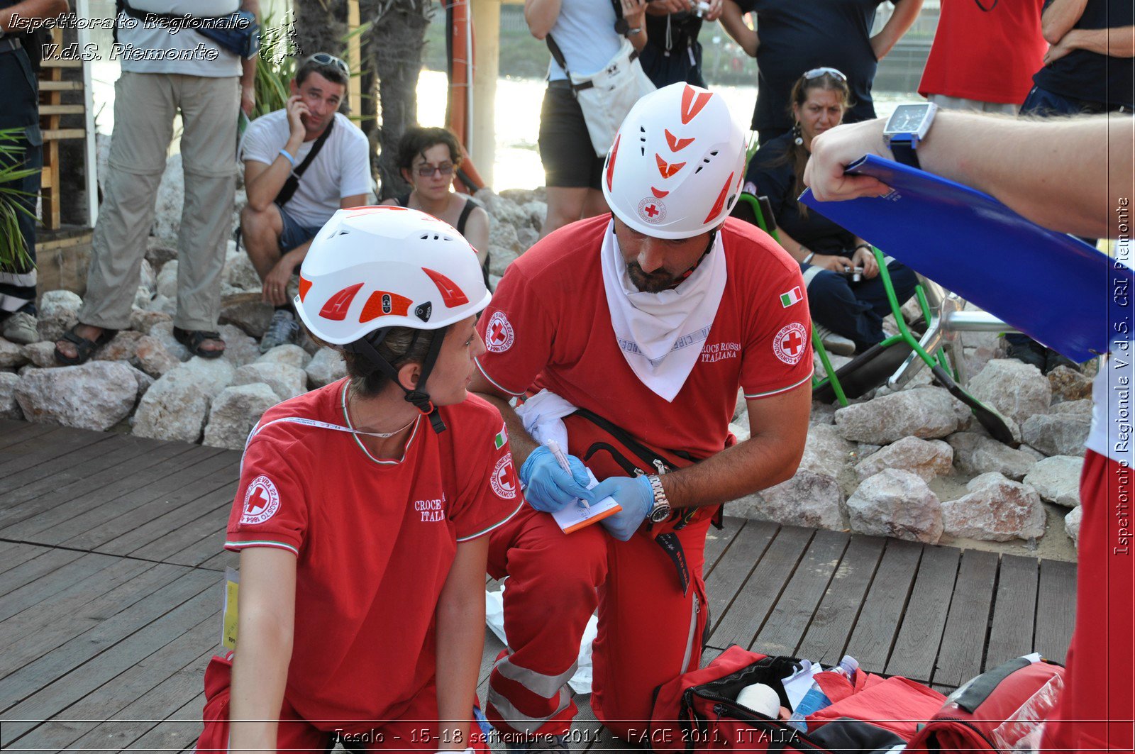 Jesolo - 15-18 settembre 2011 - FACE 2011, ITALIA -  Croce Rossa Italiana - Ispettorato Regionale Volontari del Soccorso Piemonte