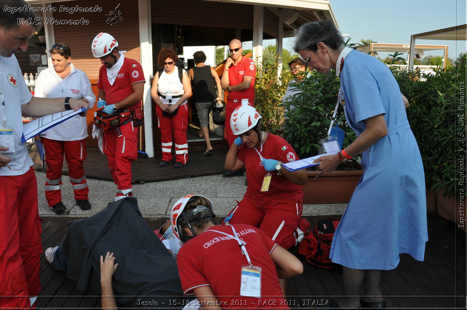 Jesolo - 15-18 settembre 2011 - FACE 2011, ITALIA -  Croce Rossa Italiana - Ispettorato Regionale Volontari del Soccorso Piemonte