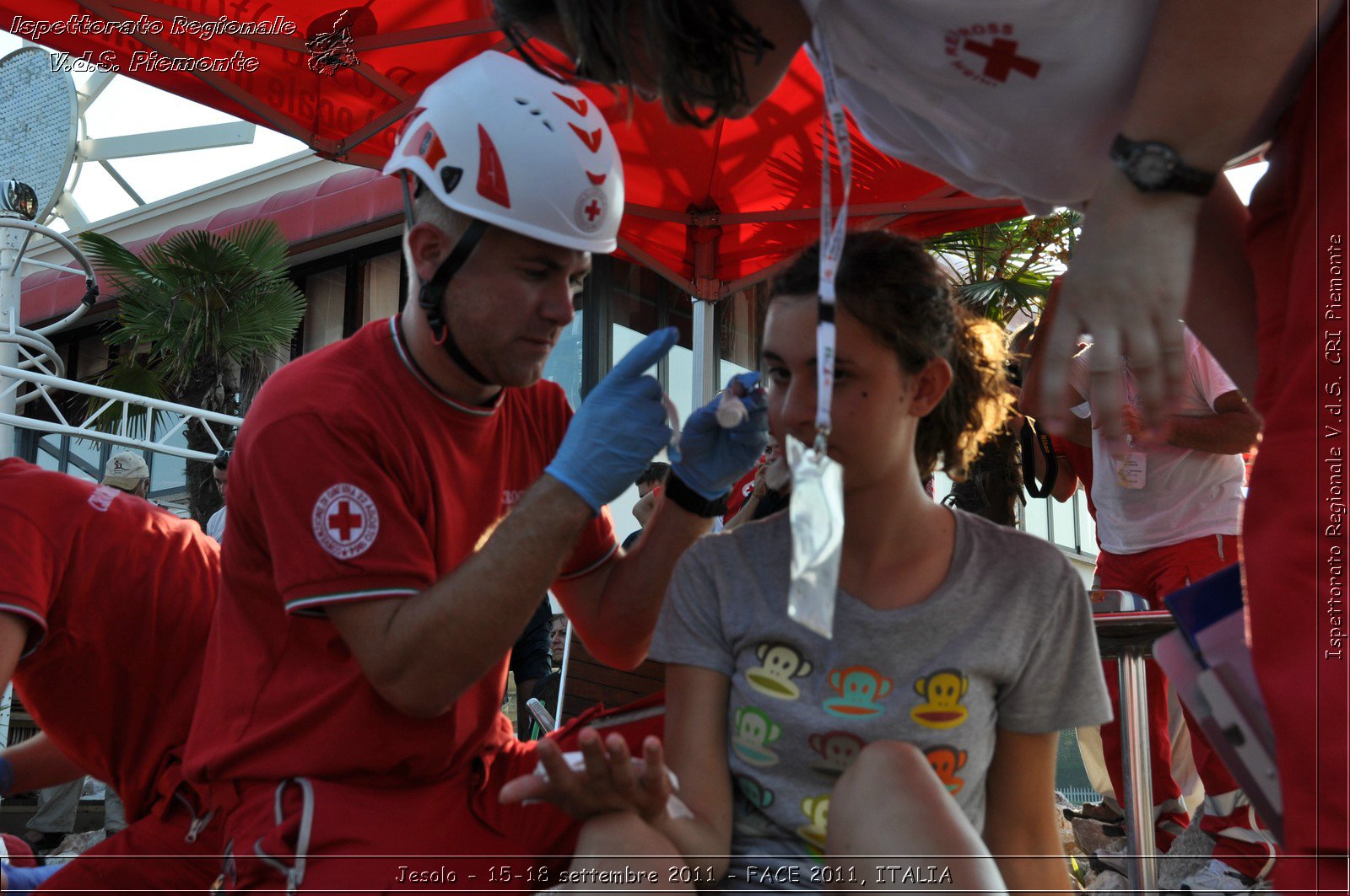 Jesolo - 15-18 settembre 2011 - FACE 2011, ITALIA -  Croce Rossa Italiana - Ispettorato Regionale Volontari del Soccorso Piemonte