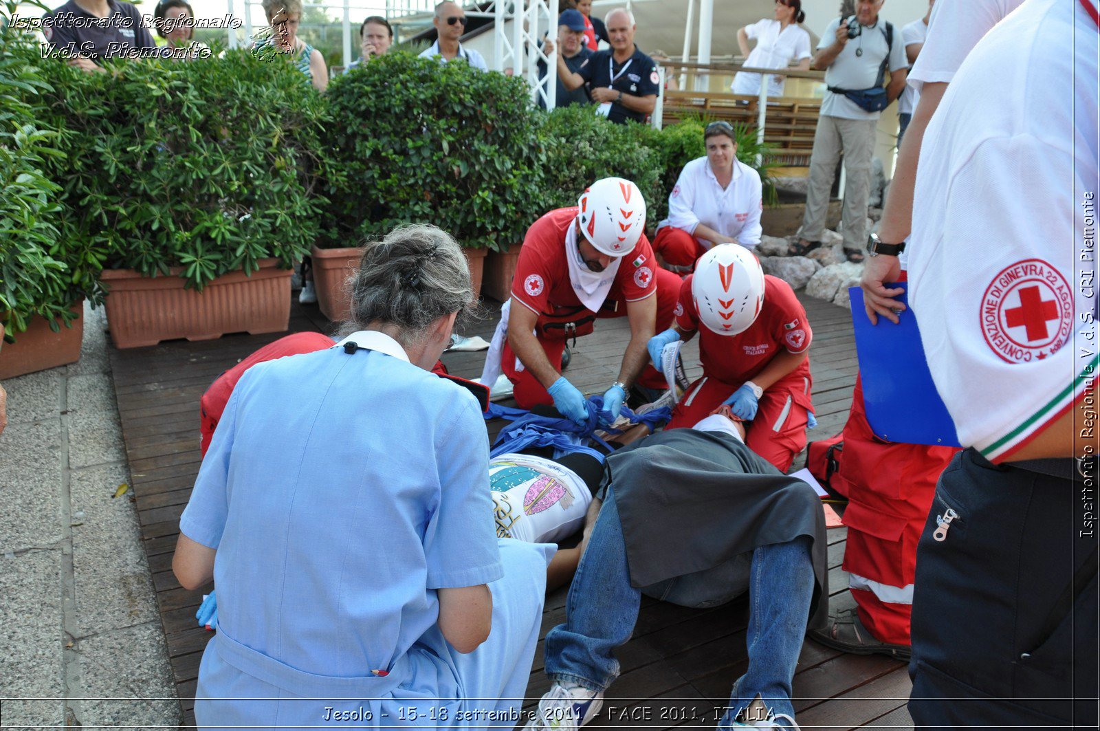 Jesolo - 15-18 settembre 2011 - FACE 2011, ITALIA -  Croce Rossa Italiana - Ispettorato Regionale Volontari del Soccorso Piemonte