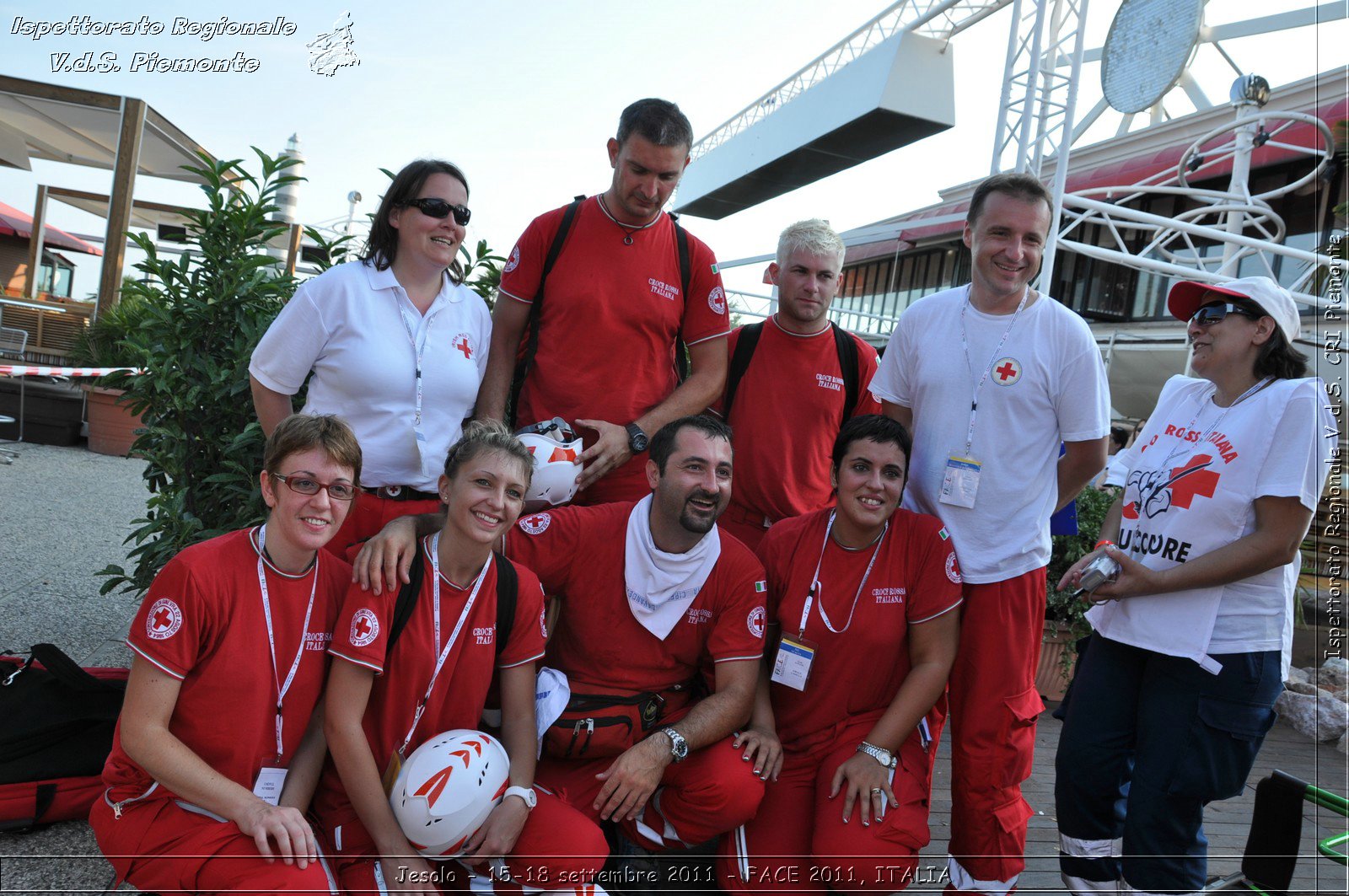 Jesolo - 15-18 settembre 2011 - FACE 2011, ITALIA -  Croce Rossa Italiana - Ispettorato Regionale Volontari del Soccorso Piemonte