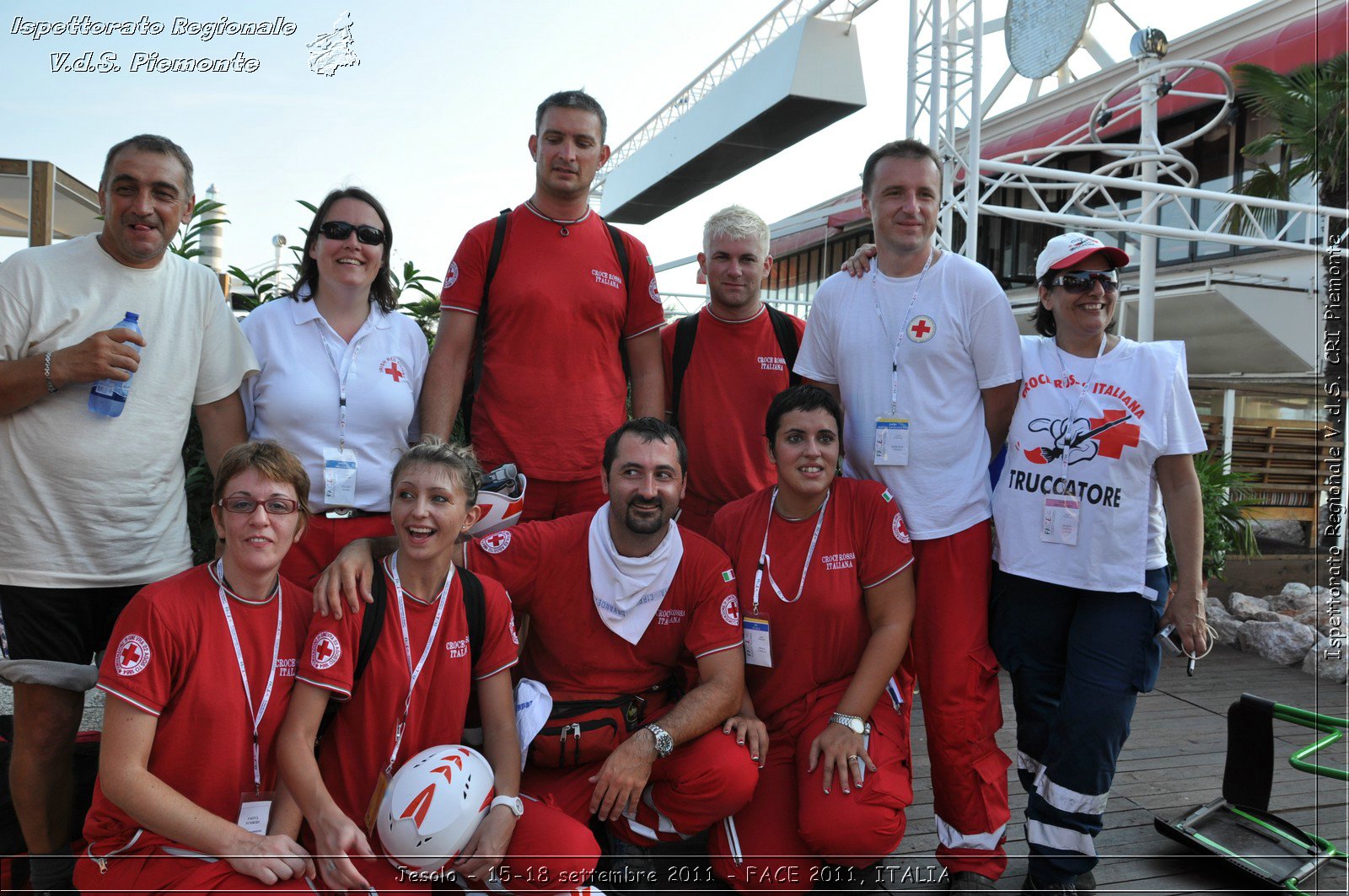 Jesolo - 15-18 settembre 2011 - FACE 2011, ITALIA -  Croce Rossa Italiana - Ispettorato Regionale Volontari del Soccorso Piemonte