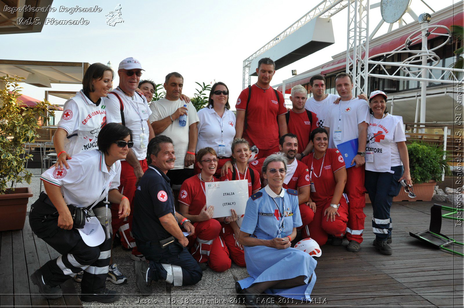 Jesolo - 15-18 settembre 2011 - FACE 2011, ITALIA -  Croce Rossa Italiana - Ispettorato Regionale Volontari del Soccorso Piemonte