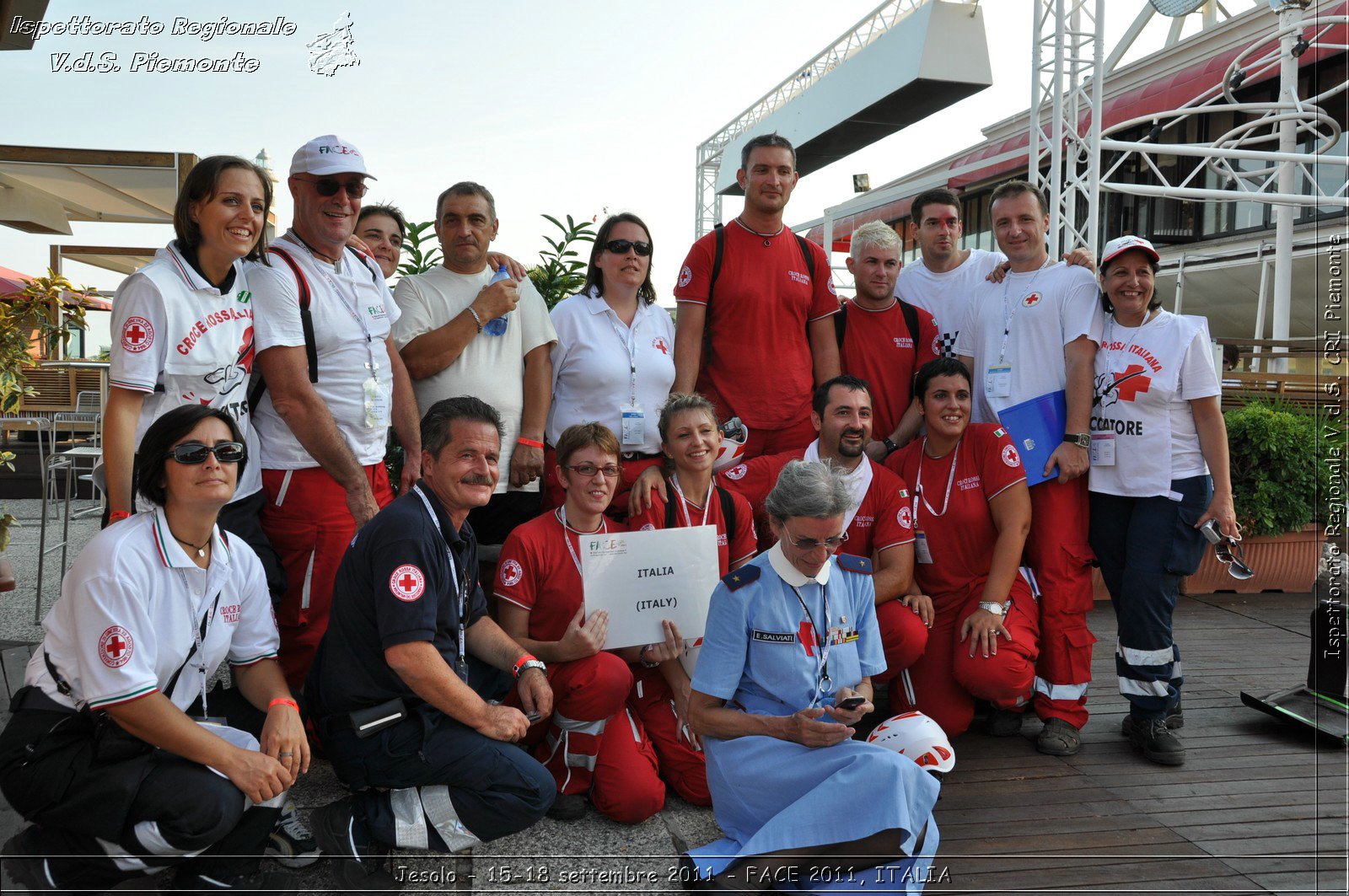 Jesolo - 15-18 settembre 2011 - FACE 2011, ITALIA -  Croce Rossa Italiana - Ispettorato Regionale Volontari del Soccorso Piemonte