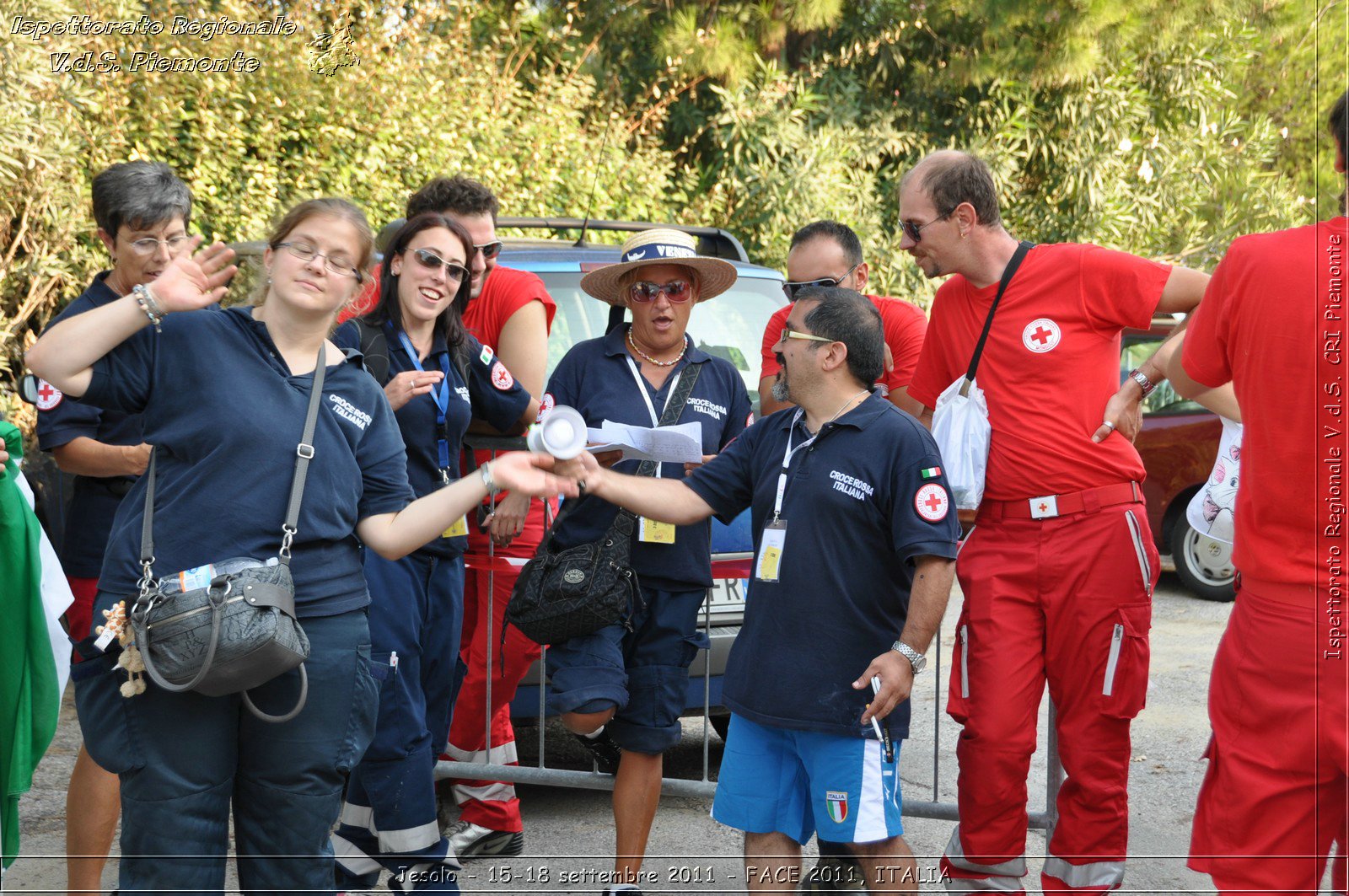 Jesolo - 15-18 settembre 2011 - FACE 2011, ITALIA -  Croce Rossa Italiana - Ispettorato Regionale Volontari del Soccorso Piemonte