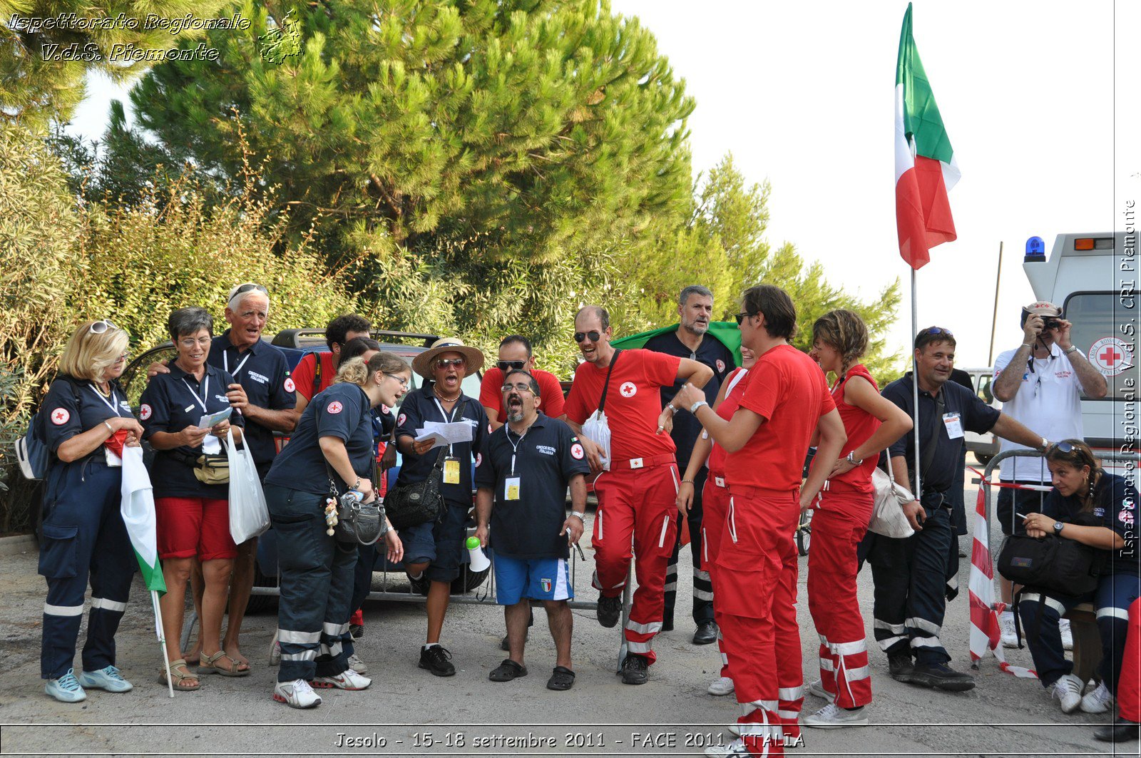 Jesolo - 15-18 settembre 2011 - FACE 2011, ITALIA -  Croce Rossa Italiana - Ispettorato Regionale Volontari del Soccorso Piemonte