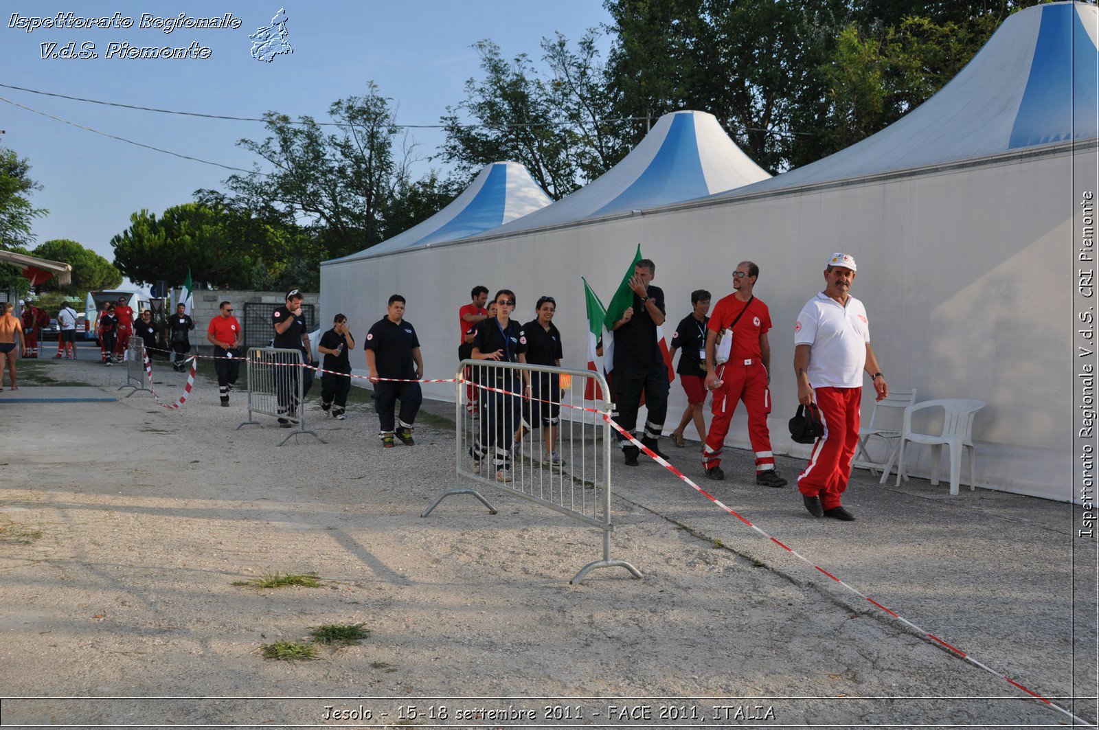 Jesolo - 15-18 settembre 2011 - FACE 2011, ITALIA -  Croce Rossa Italiana - Ispettorato Regionale Volontari del Soccorso Piemonte